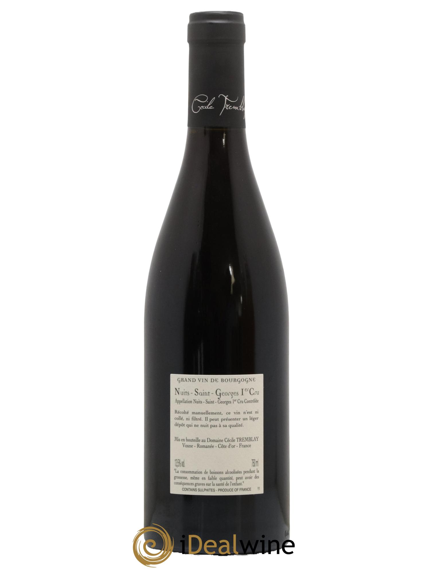 Nuits-Saint-Georges 1er Cru Les Murgers Cécile Tremblay 2015 - Posten von 1 Flasche - 1