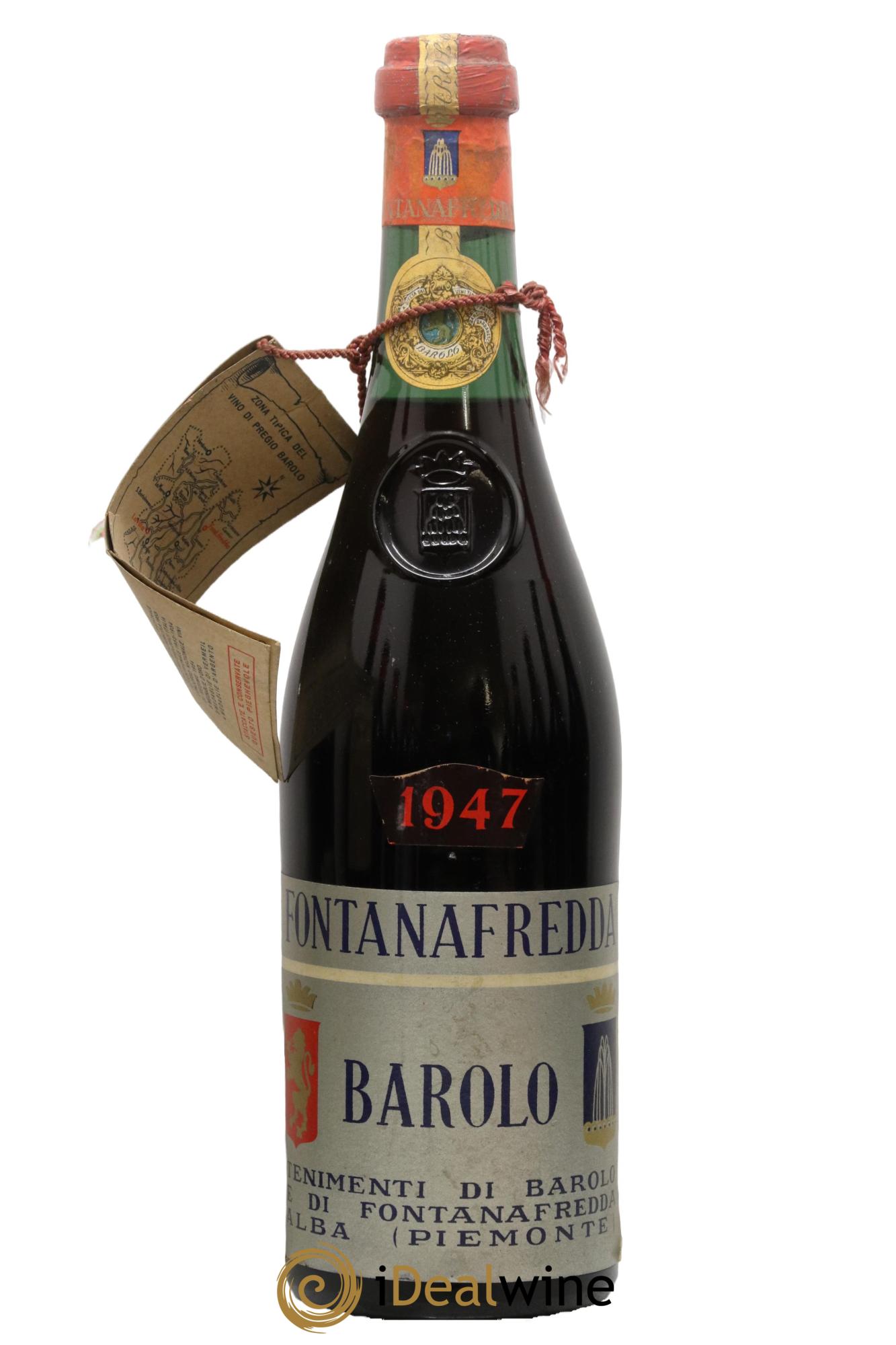 Barolo DOCG Fontanafredda 1947 - Lotto di 1 bottiglia - 0