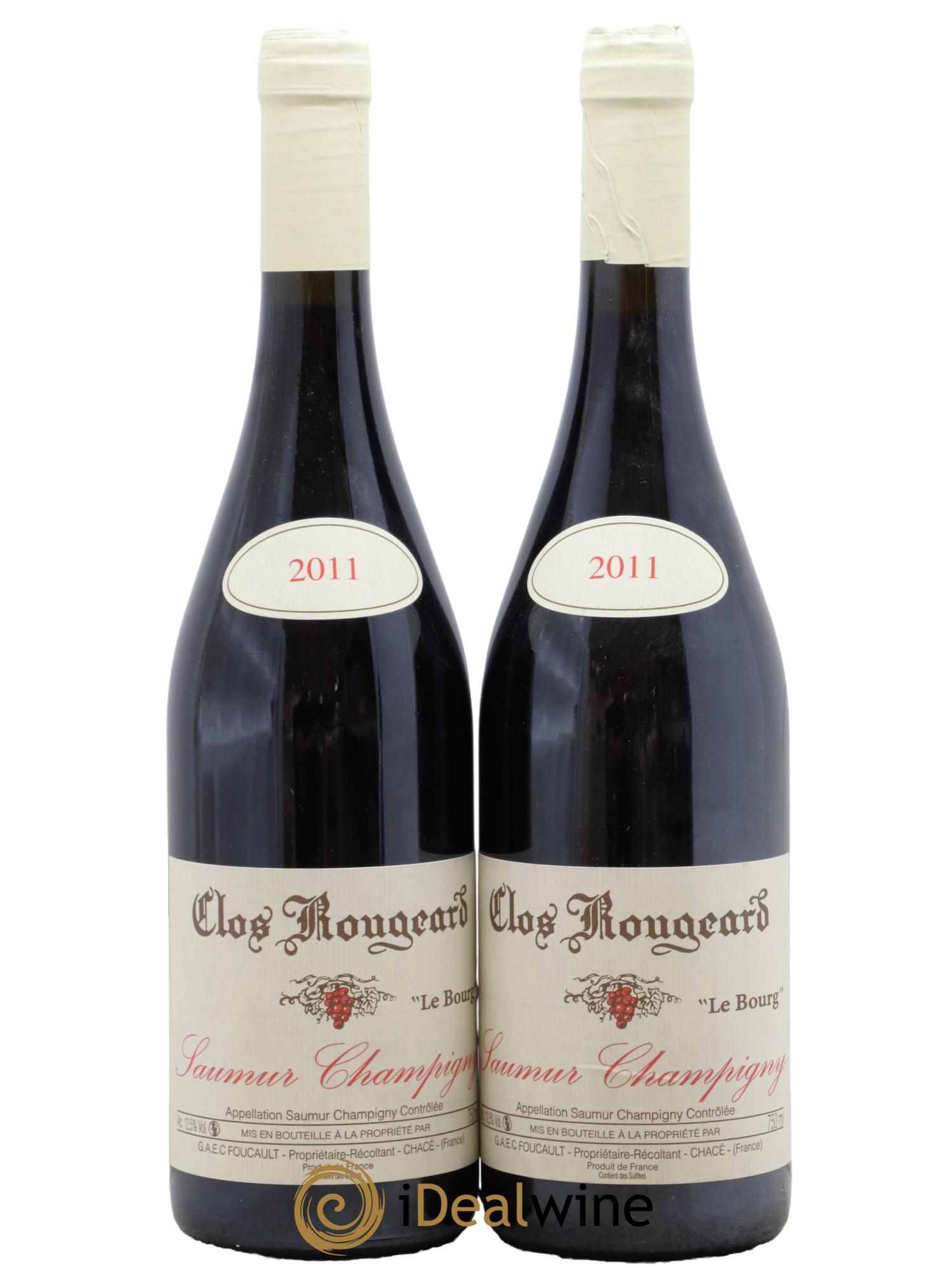 Saumur-Champigny Le Bourg Clos Rougeard 2011 - Posten von 2 Flaschen - 0