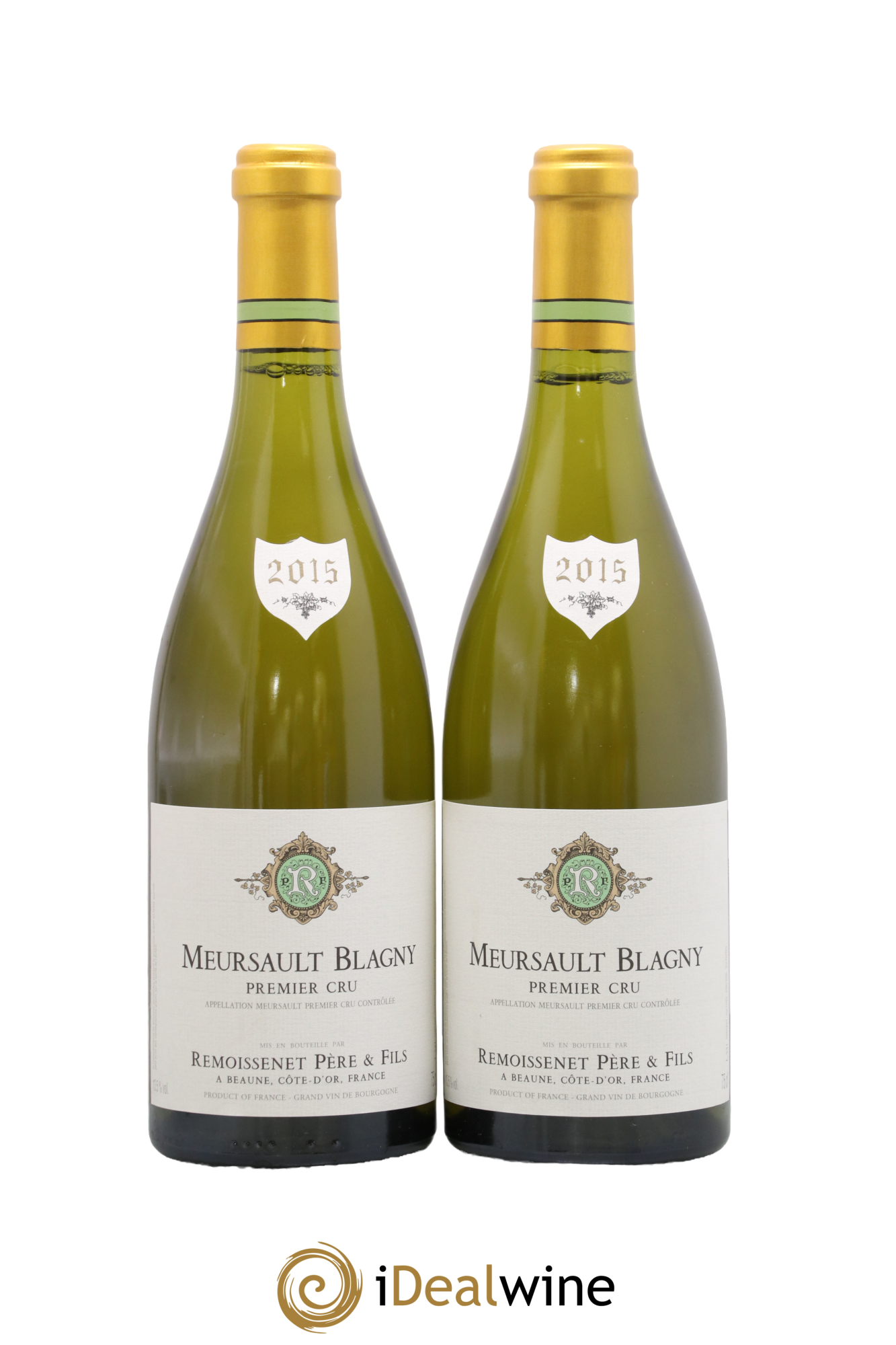 Meursault 1er Cru Blagny Remoissenet Père et Fils 2015 - Lot de 2 bouteilles - 0