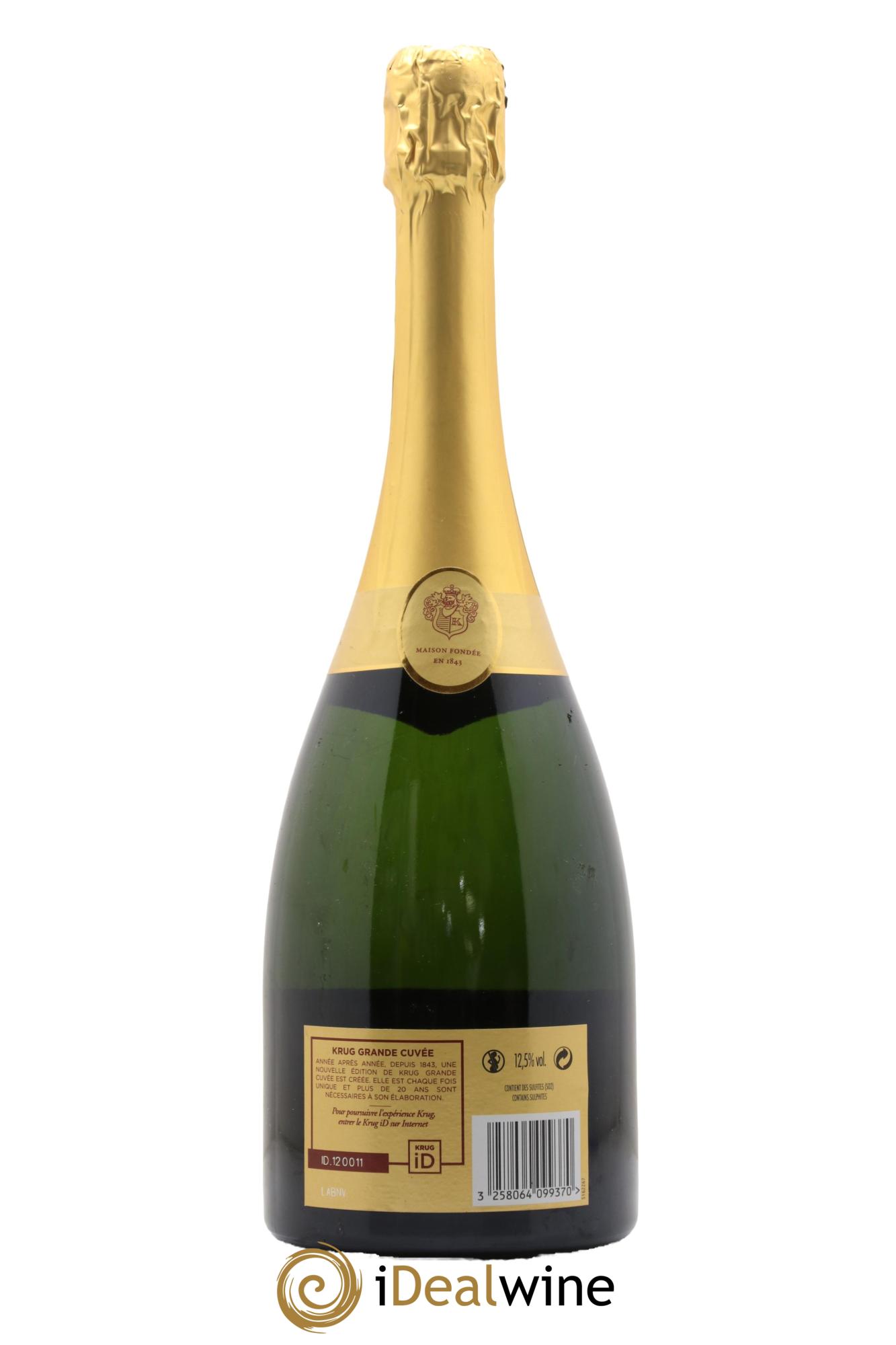 Grande Cuvée - 169ème édition Krug - Lot de 1 bouteille - 1