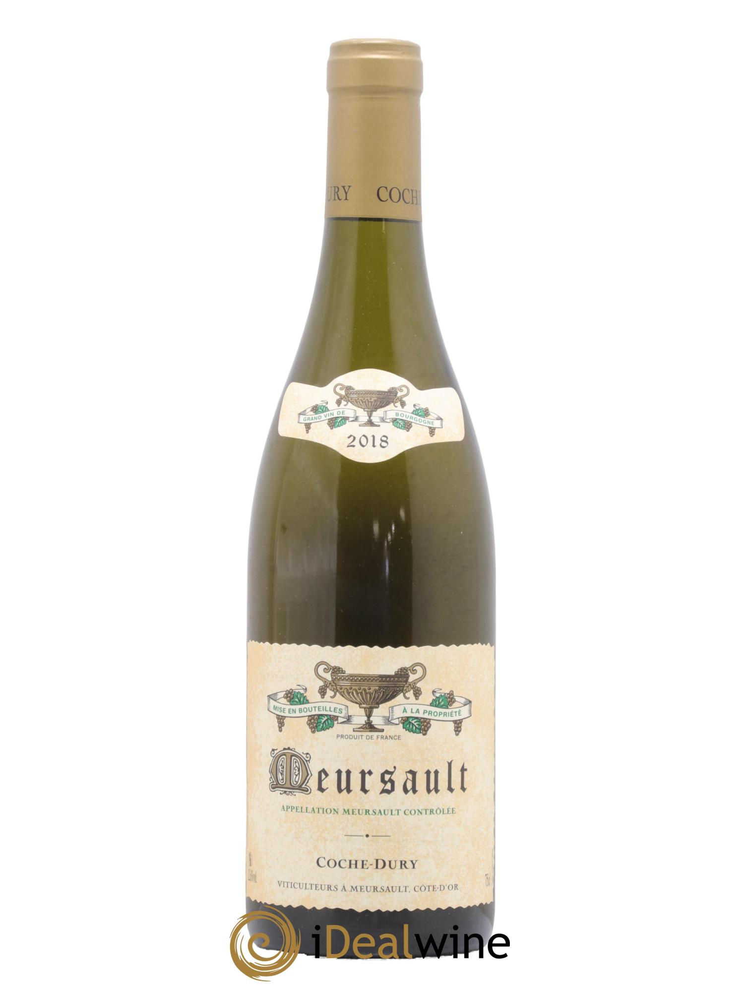 Meursault Coche Dury (Domaine) 2018 - Lot de 1 bouteille - 0
