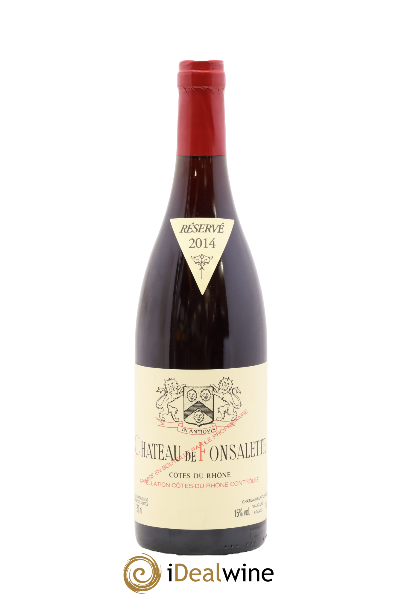Côtes-du-Rhône Château de Fonsalette Emmanuel Reynaud 2014 - Lot of 1 bottle - 0