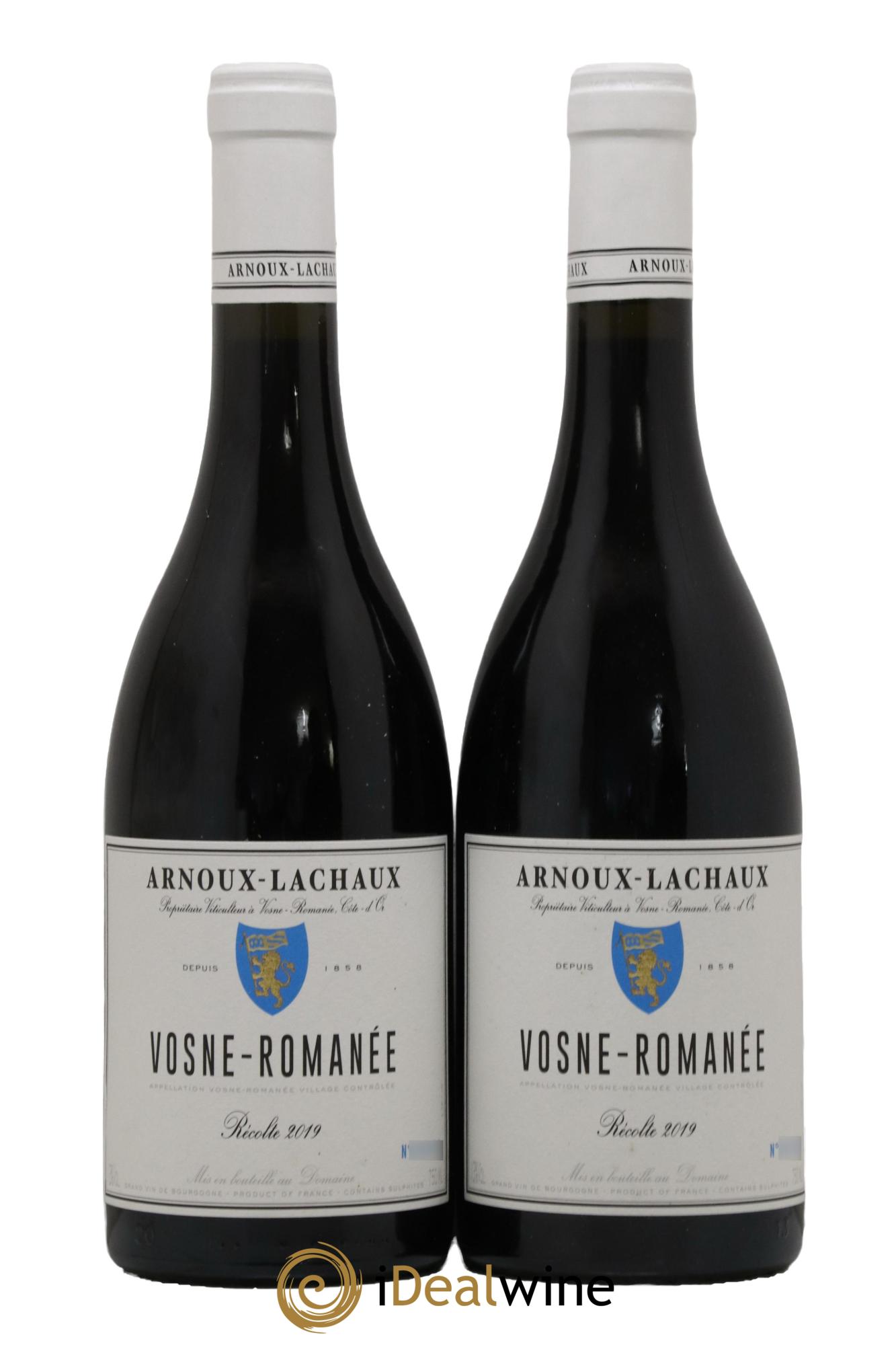 Vosne-Romanée Arnoux-Lachaux (Domaine) 2019 - Lot of 2 bottles - 0