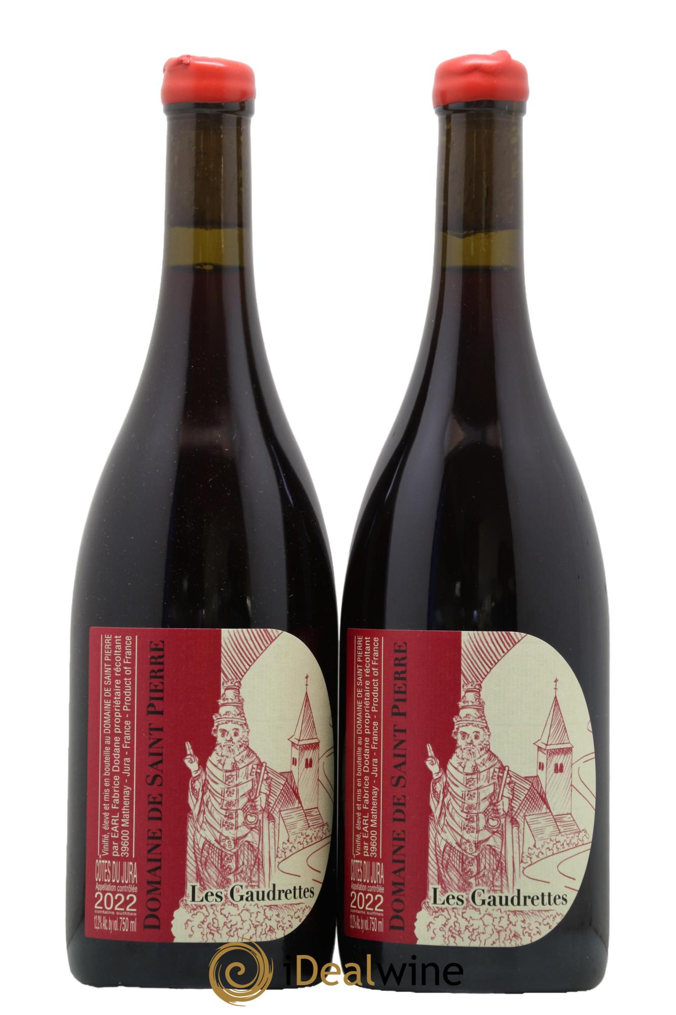 Arbois Les Gaudrettes Saint-Pierre (Domaine) Fabrice Dodane 2022 - Lot de 2 bouteilles - 0
