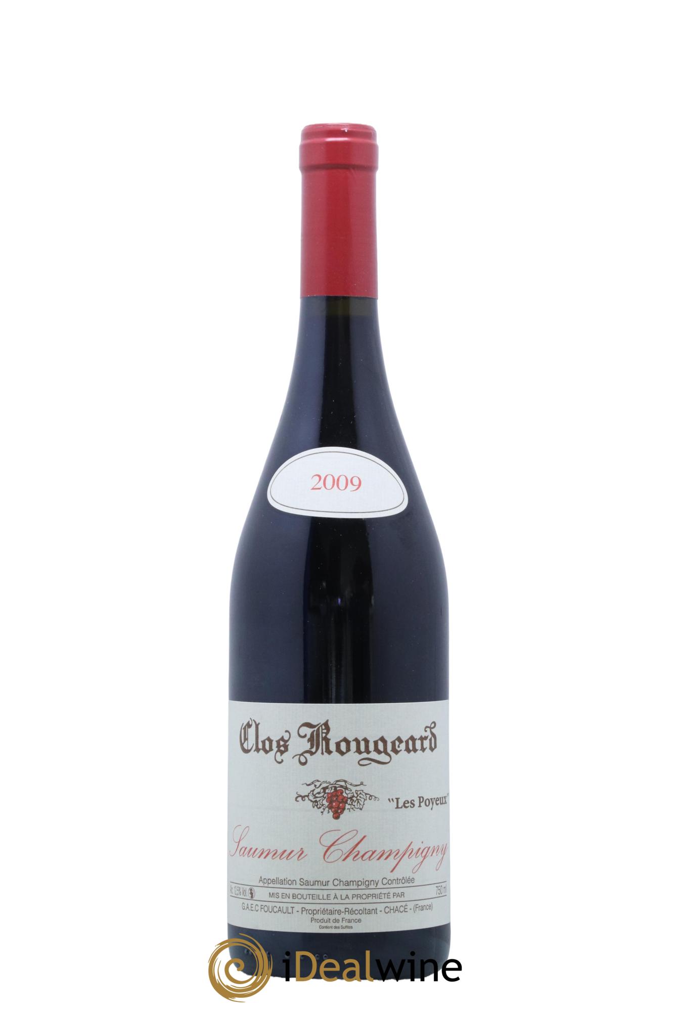 Saumur-Champigny Les Poyeux Clos Rougeard 2009 - Lot de 1 bouteille - 0