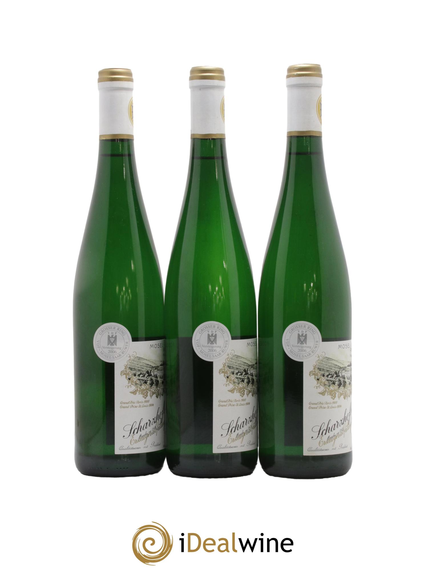 Riesling Scharzhofberger Spatlese Egon Muller Versteigerung 2005 - Lot de 3 bouteilles - 1