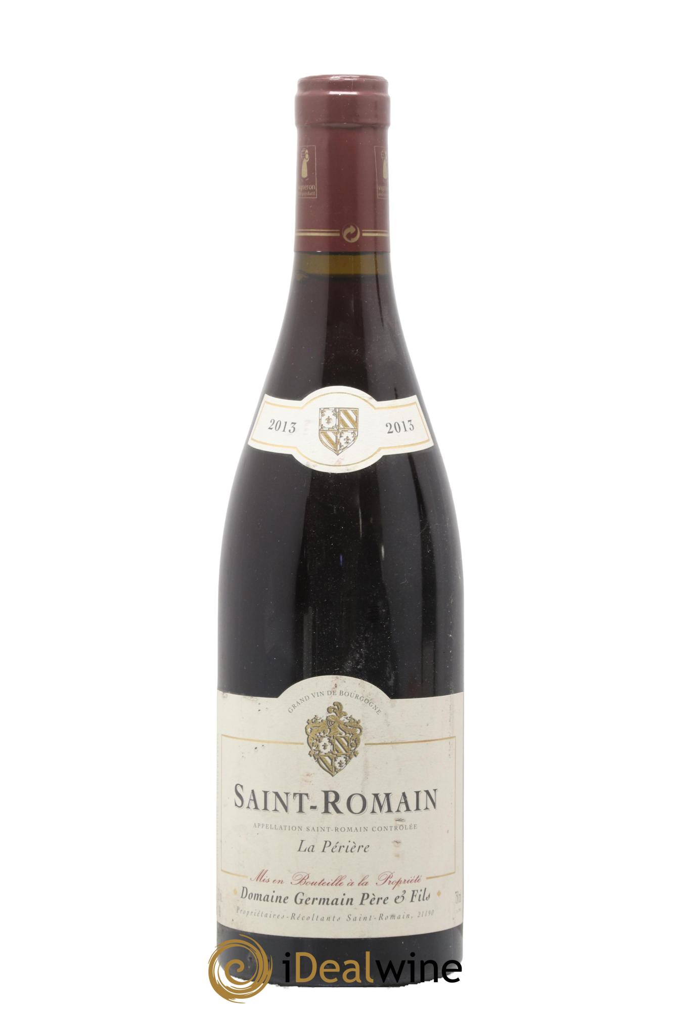 Saint-Romain Périère Domaine Germain Père Et Fils 2013 - Lot de 1 bouteille - 0