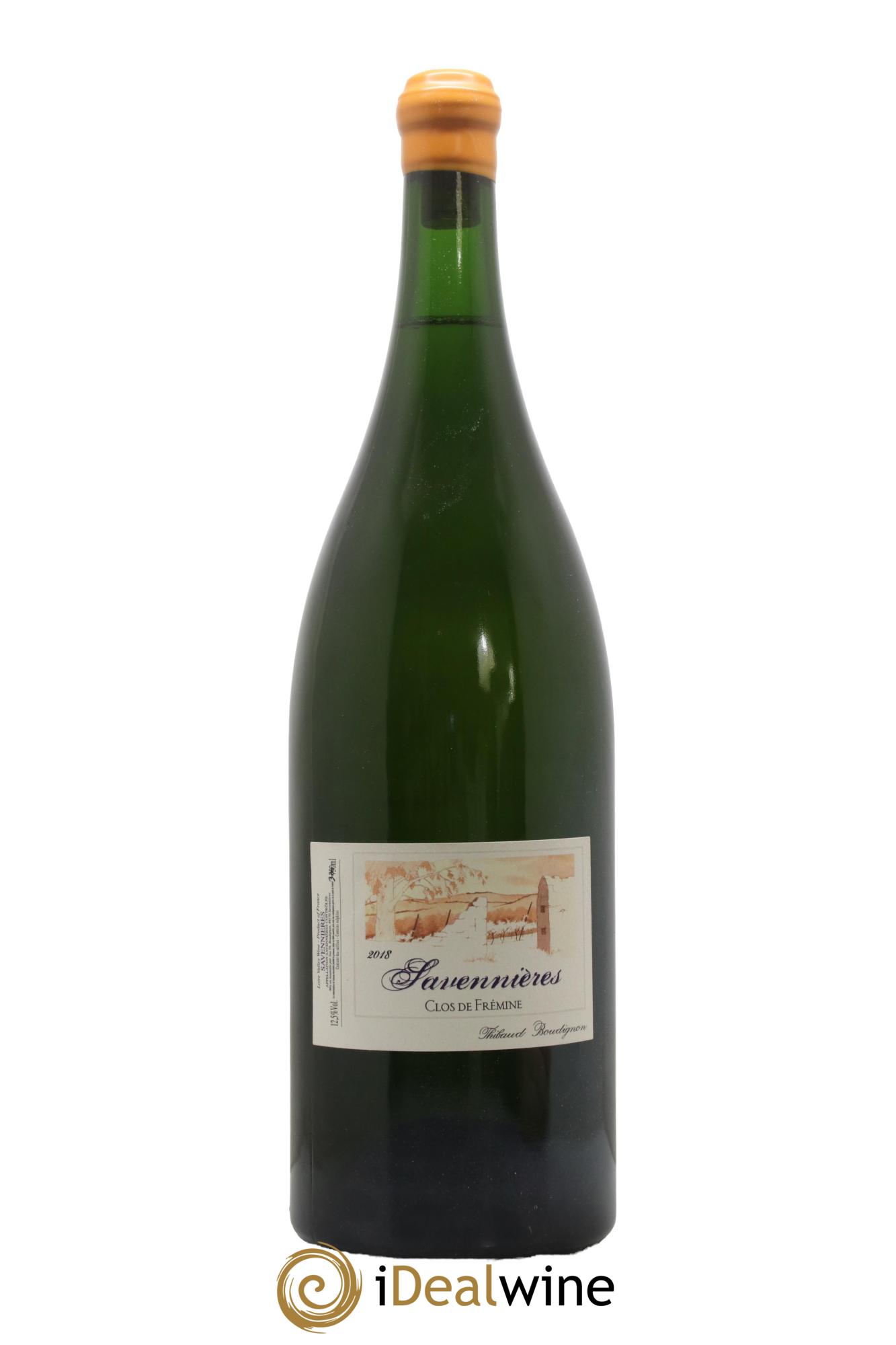 Savennières Clos de Frémine Thibaud Boudignon 2018 - Lot de 1 double magnum - 0