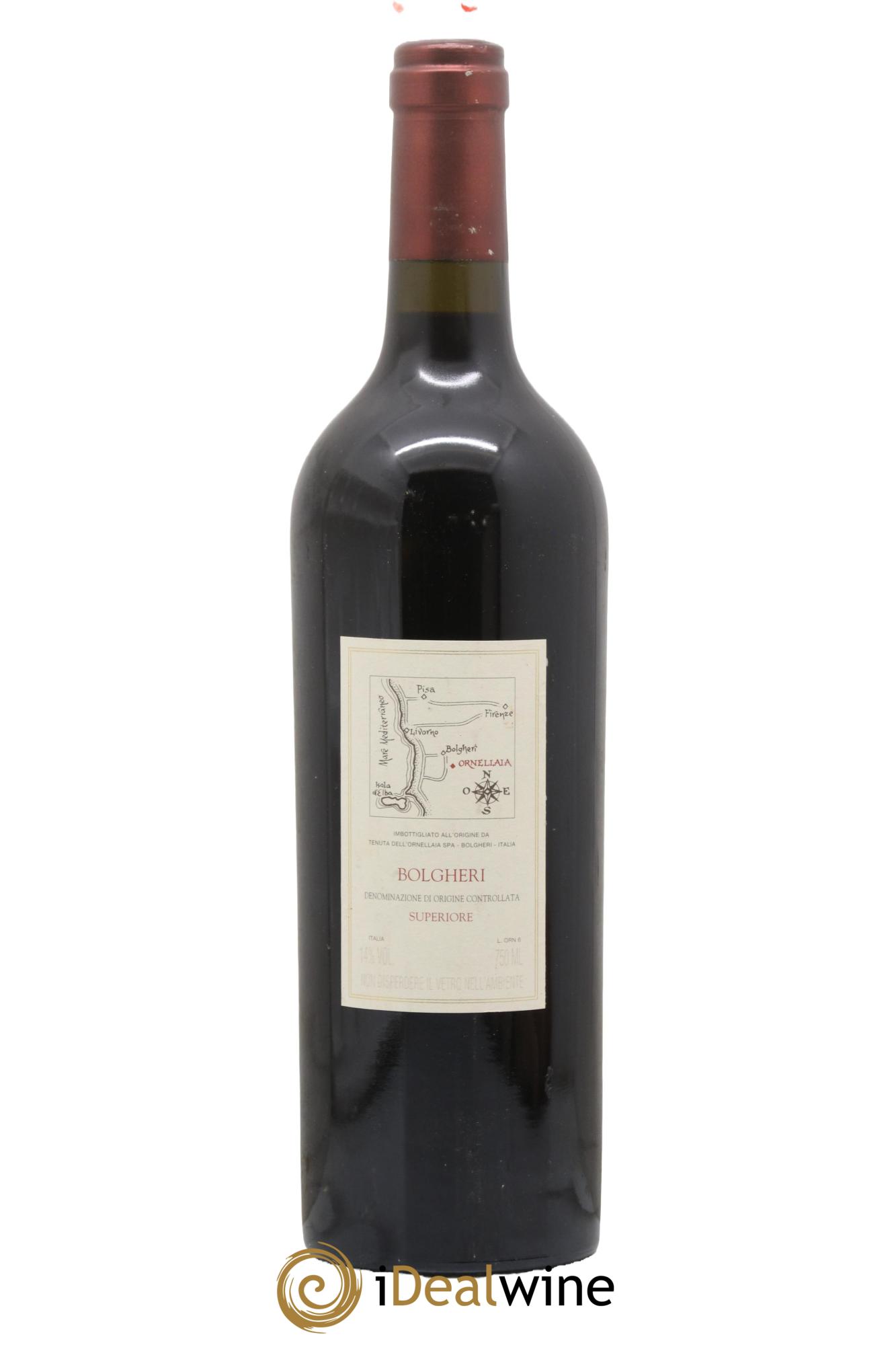 Bolgheri DOC Superiore Ornellaia Tenuta Dell'Ornellaia - Frescobaldi 1997 - Lot of 1 bottle - 1