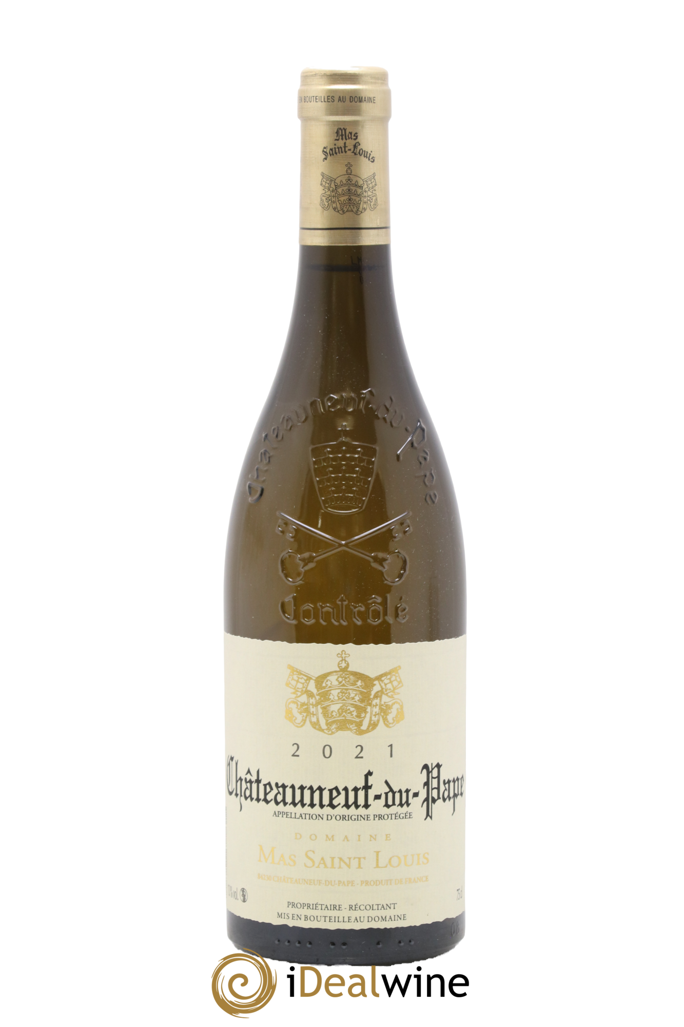 Châteauneuf-du-Pape Mas Saint-Louis 2021 - Lot de 1 bouteille - 0