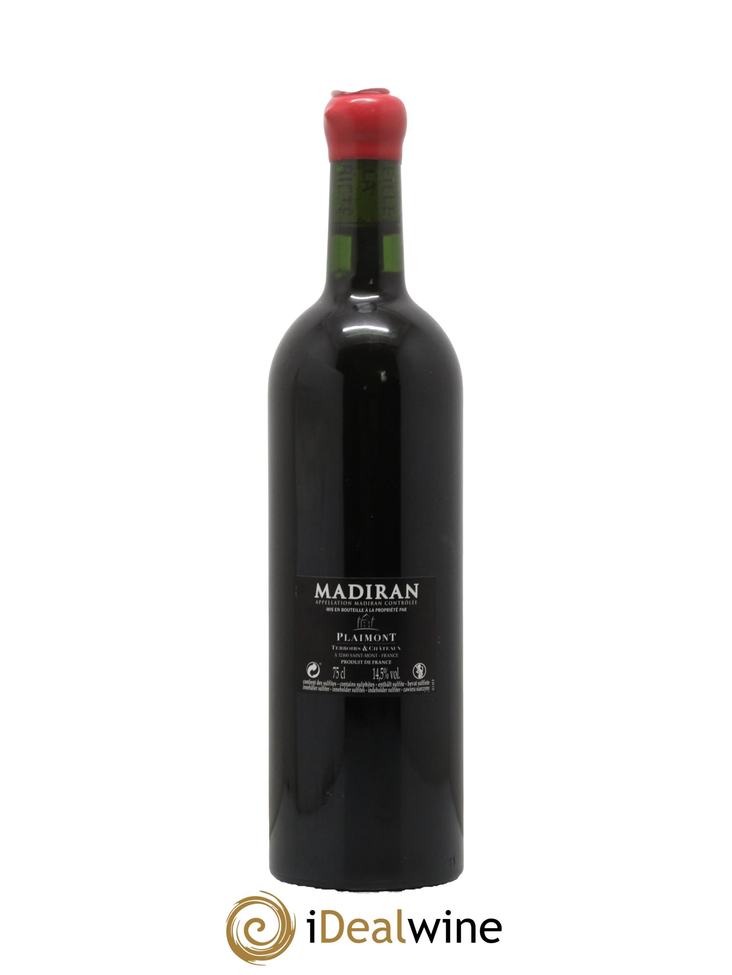 Madiran Pleinitude Plaimont 2018 - Lot de 1 bouteille - 1