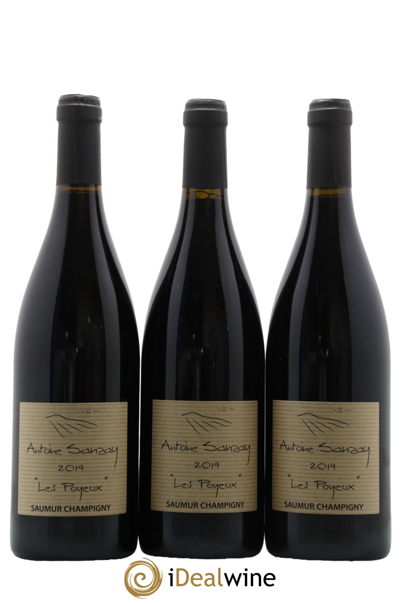 Saumur-Champigny Les Poyeux Antoine Sanzay 2019 - Lot de 3 bouteilles - 0