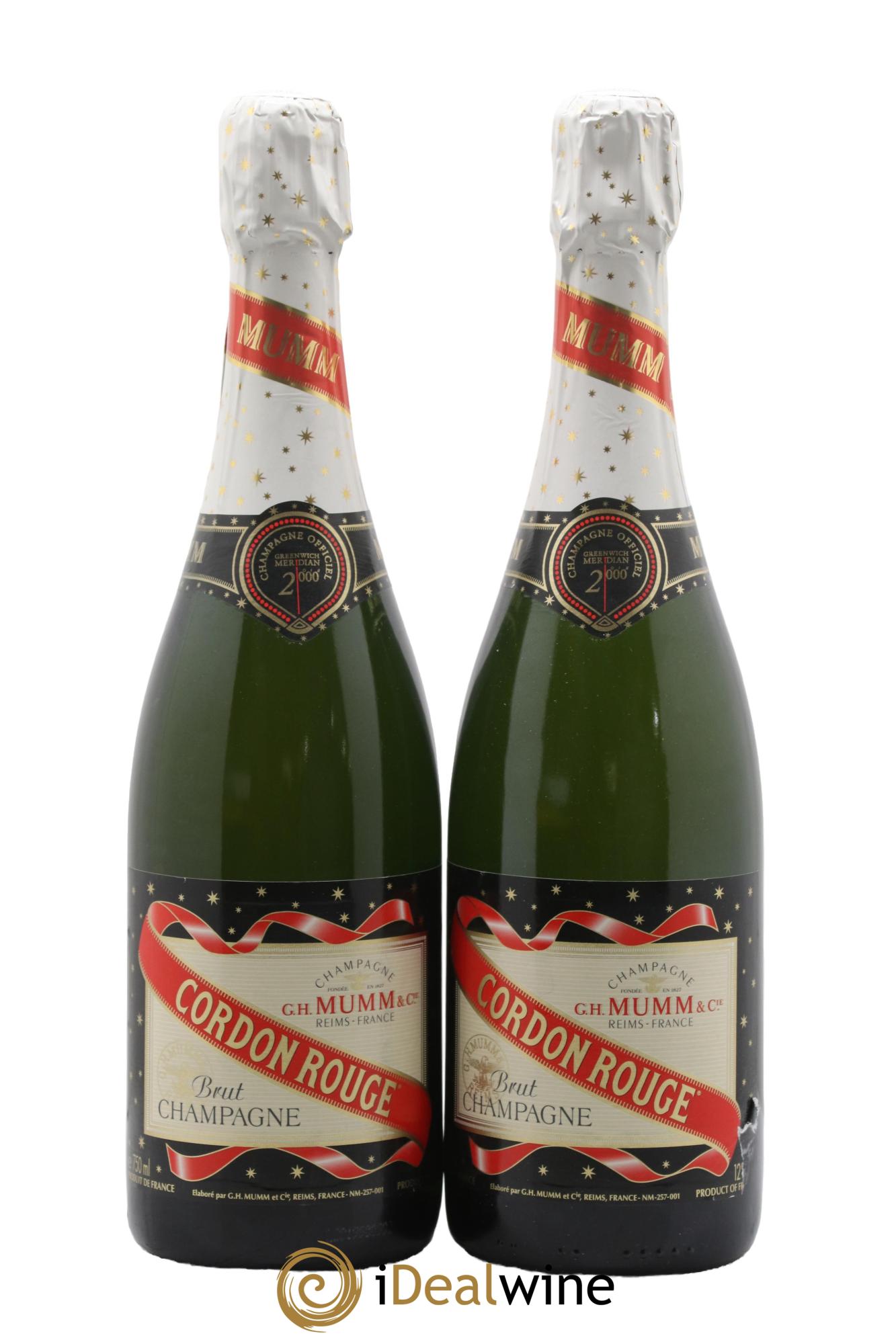 Cordon Rouge Mumm - Lotto di 2 bottiglie - 0