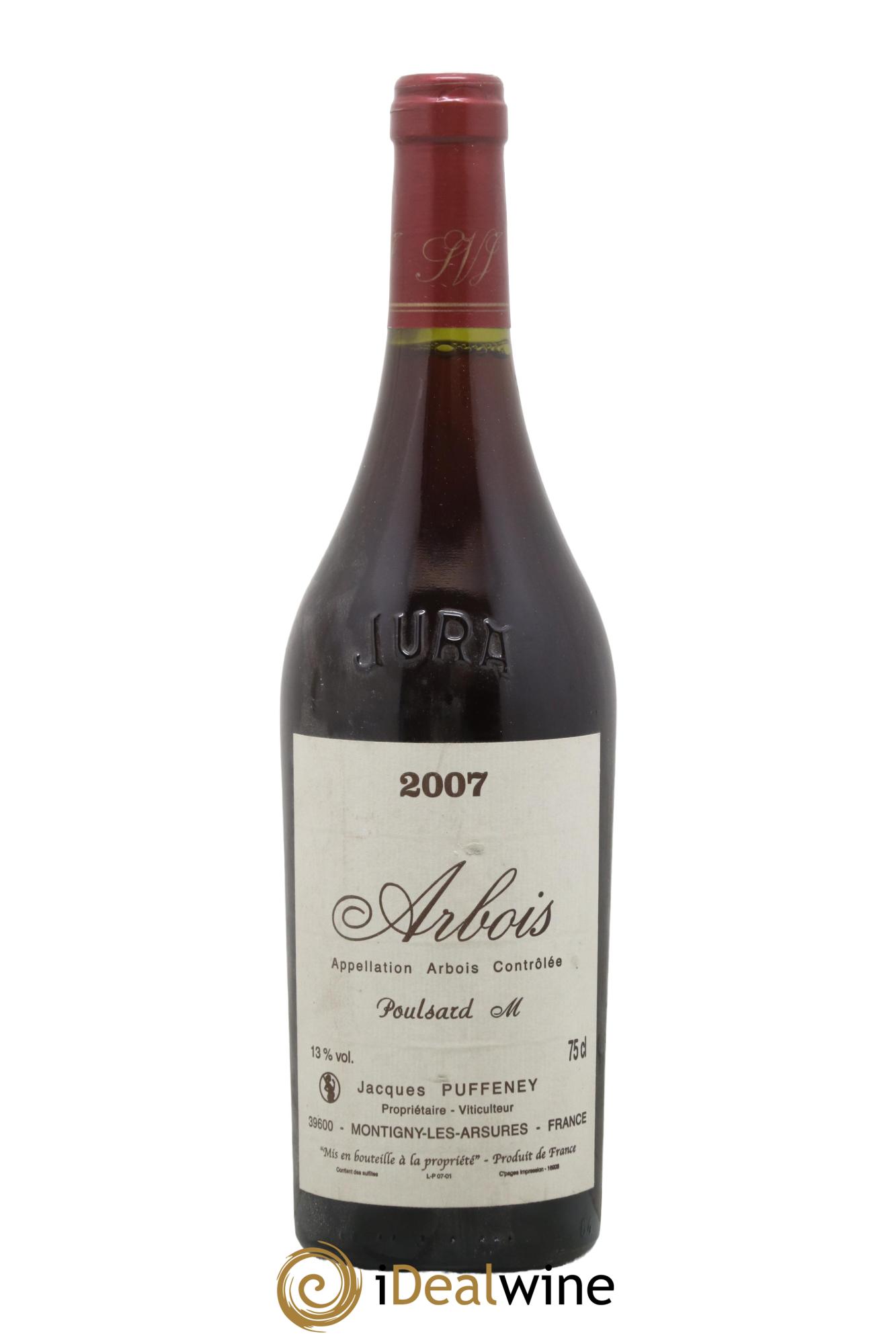 Arbois Poulsard M Jacques Puffeney 2007 - Posten von 1 Flasche - 0
