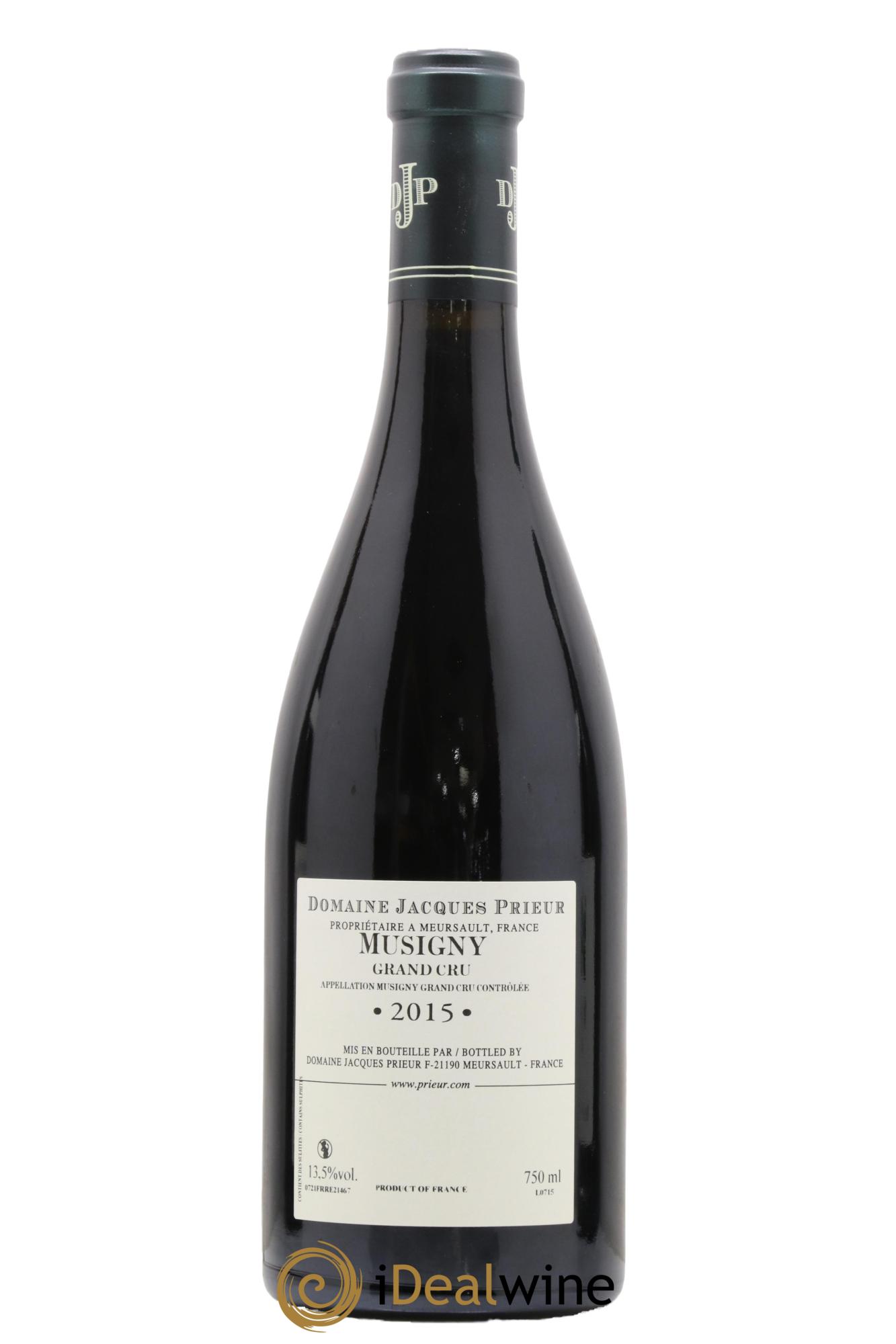 Musigny Grand Cru Jacques Prieur (Domaine) 2015 - Lotto di 1 bottiglia - 1