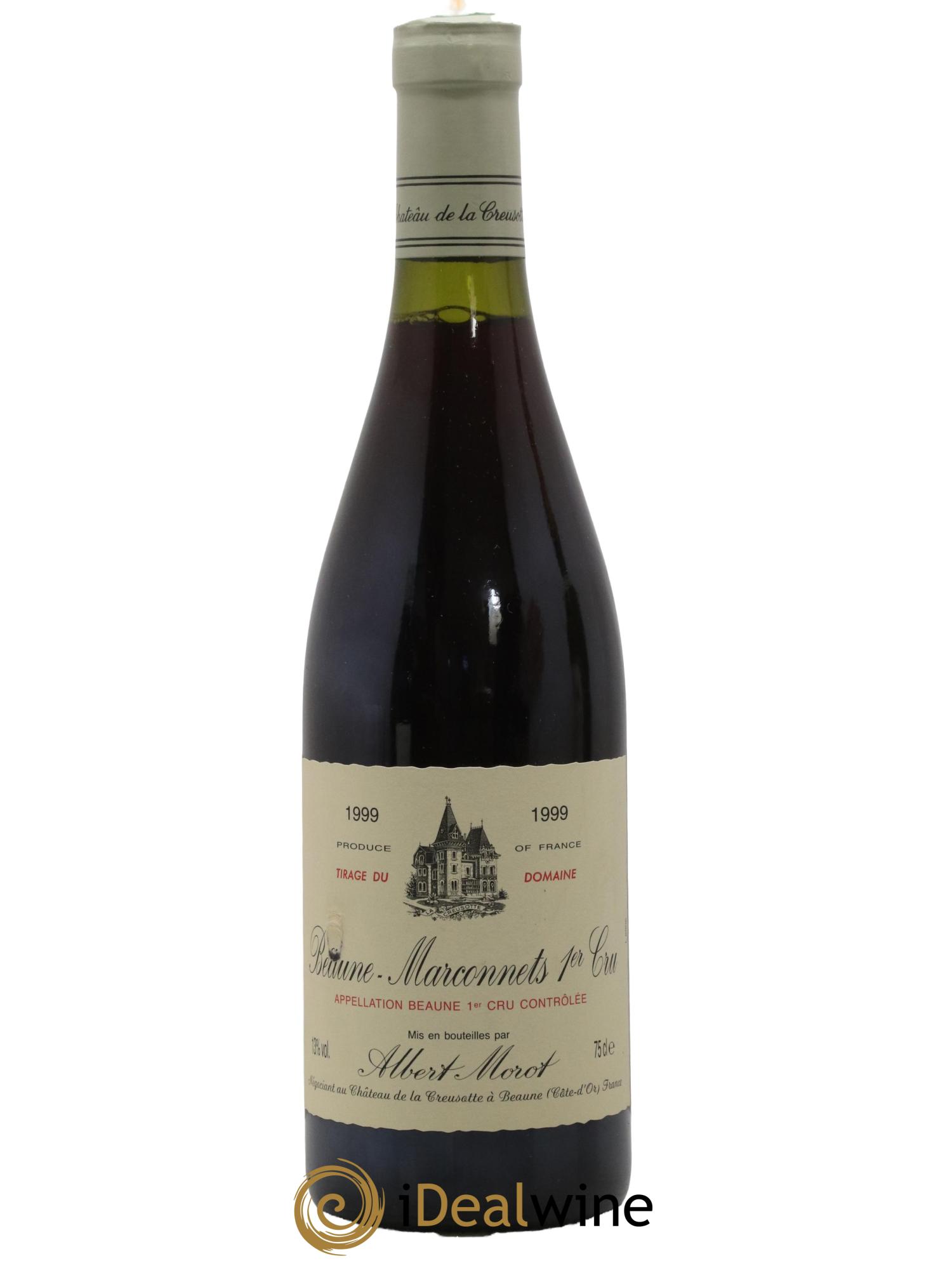 Beaune 1er Cru Les Marconnets Albert Morot 1999 - Lot de 1 bouteille - 0
