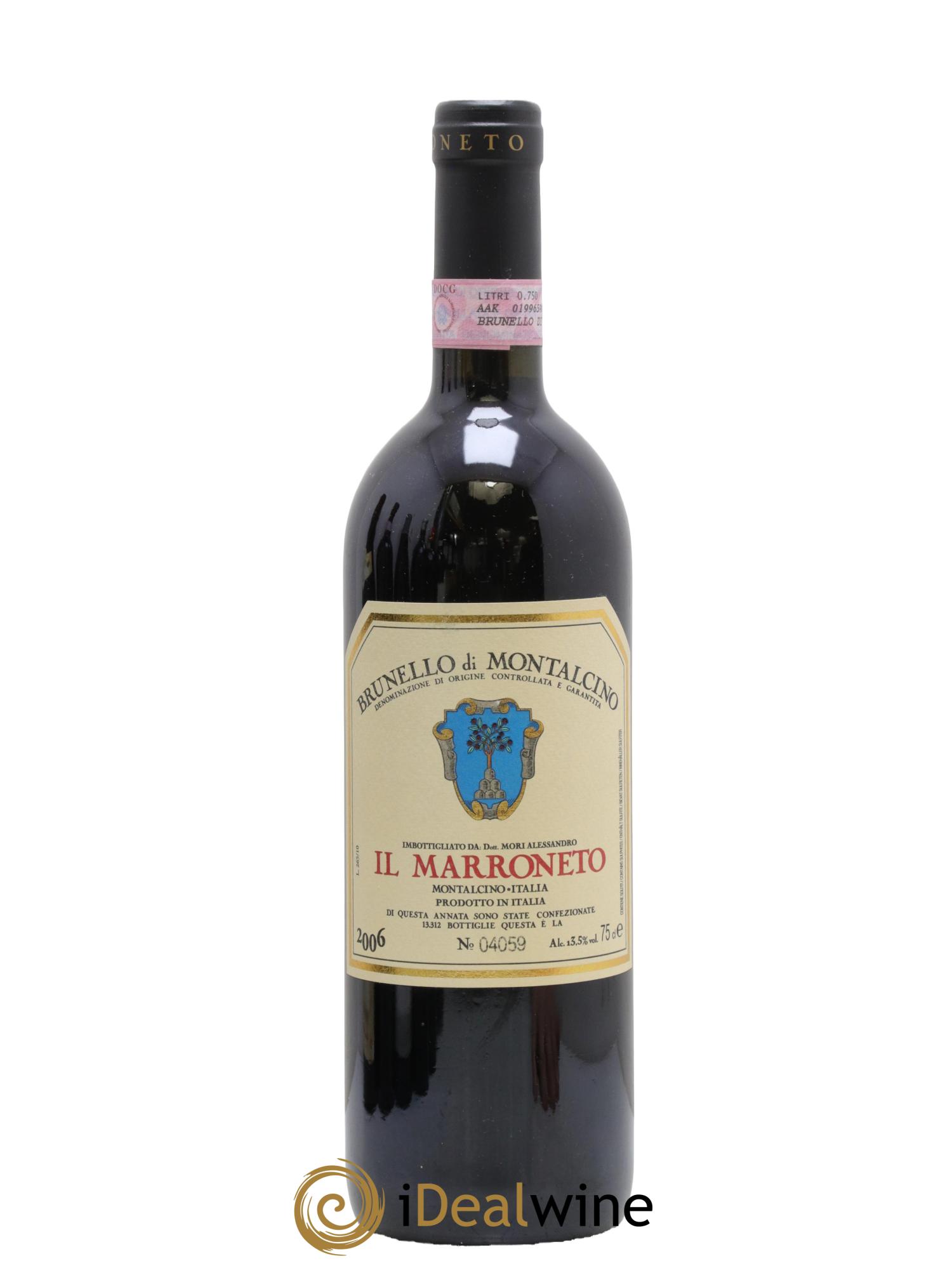 Brunello di Montalcino DOCG Il Marroneto 2006 - Lotto di 1 bottiglia - 0