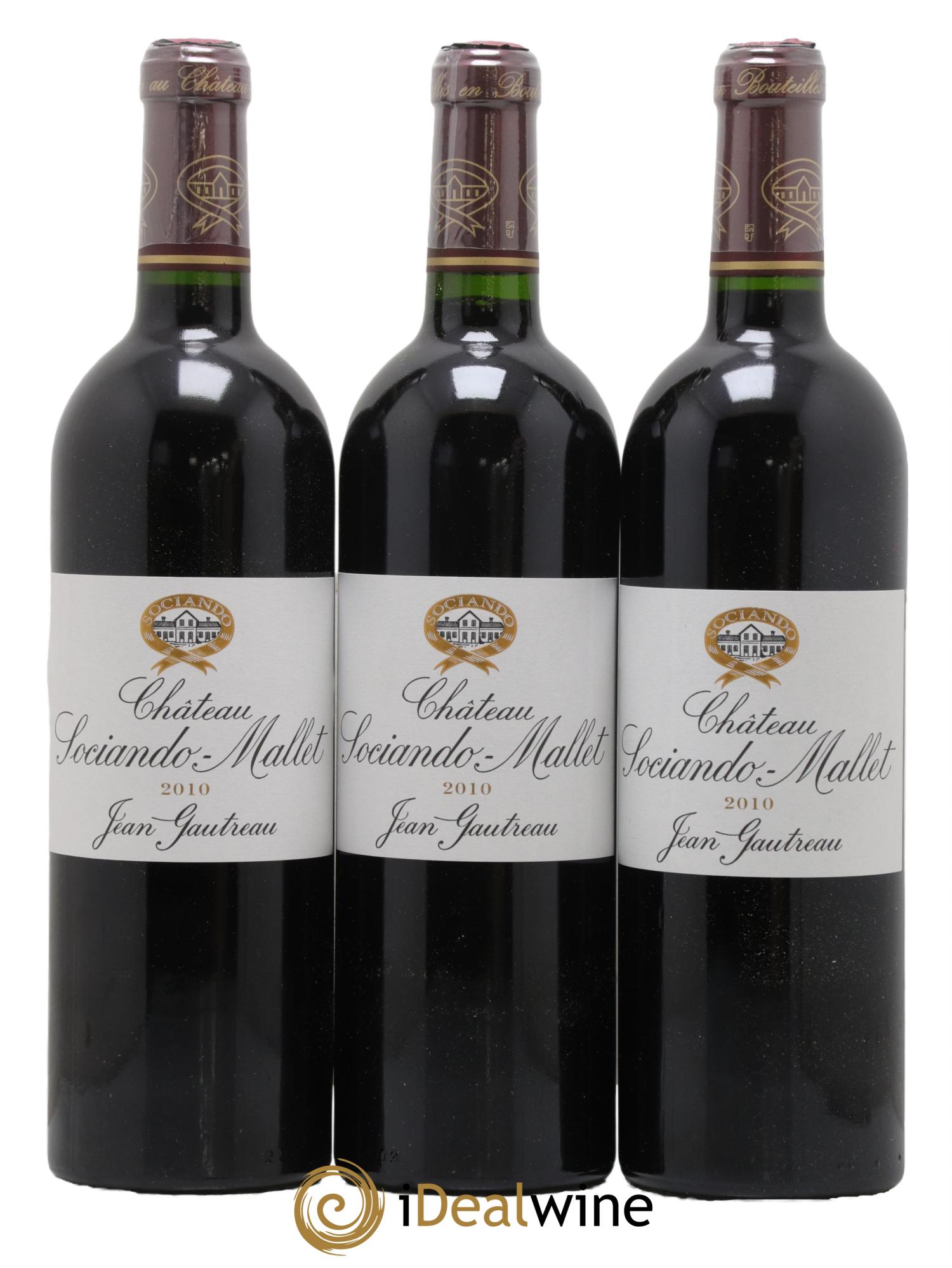 Château Sociando Mallet 2010 - Lot de 12 bouteilles - 3