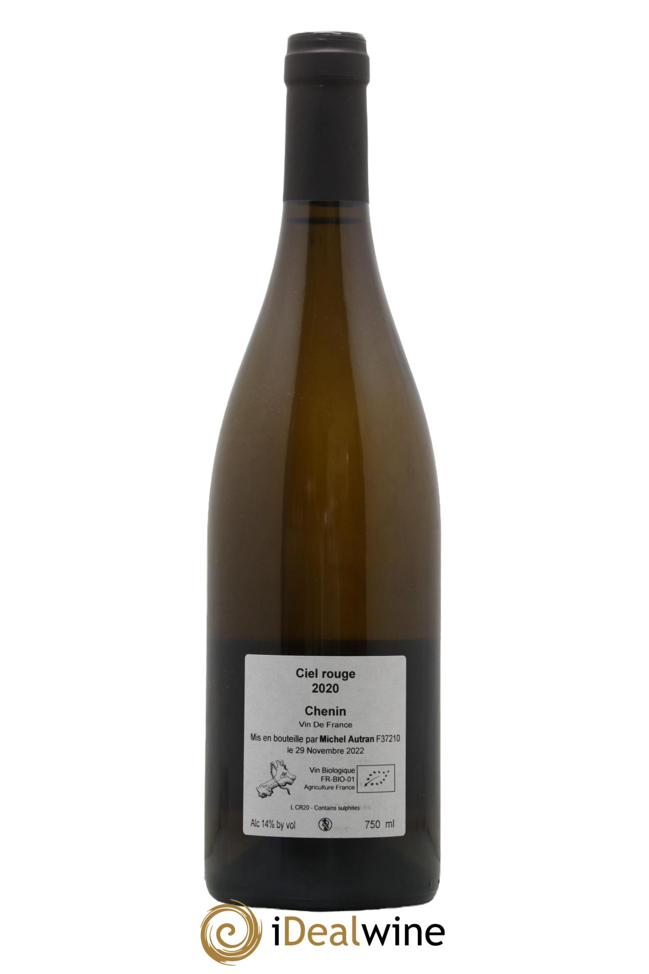 Vin de France Ciel Rouge Michel Autran  2020 - Lotto di 1 bottiglia - 1