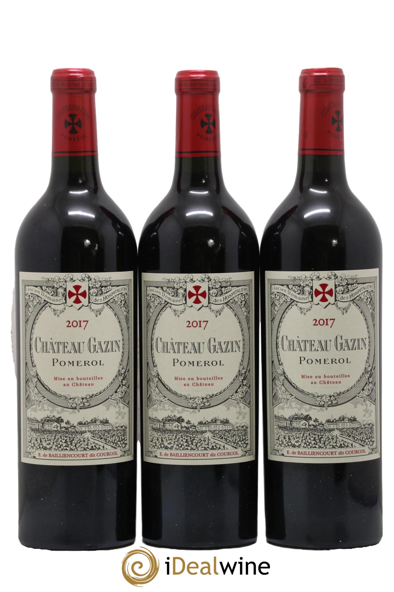 Château Gazin 2017 - Lot de 12 bouteilles - 2