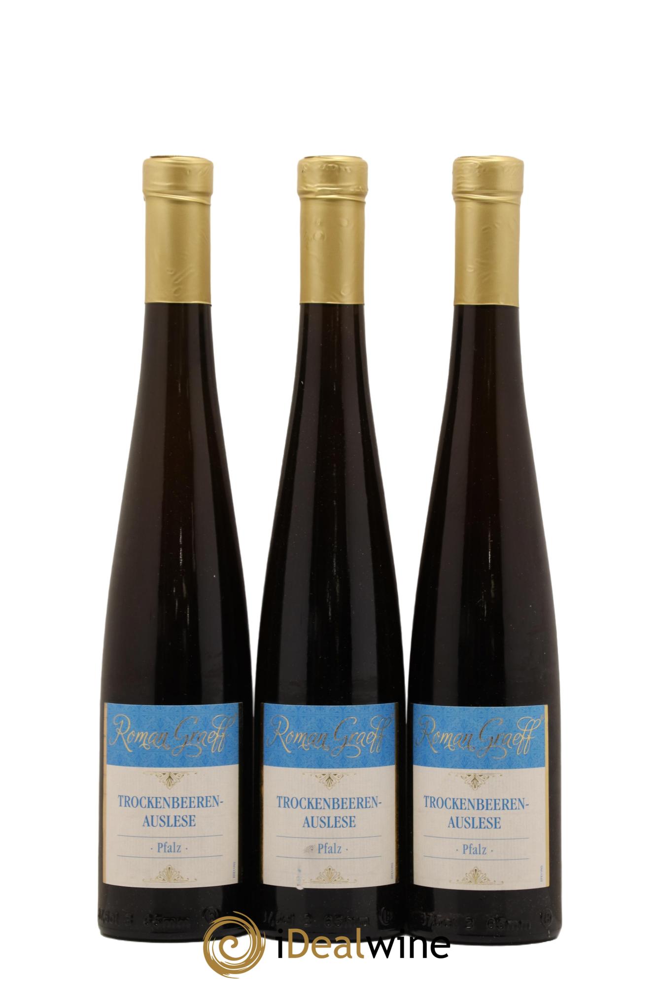 Allemagne Pfalz Trockenbeerenauslese Roman Graeff 2015 - Lot de 6 demi bouteilles - 3