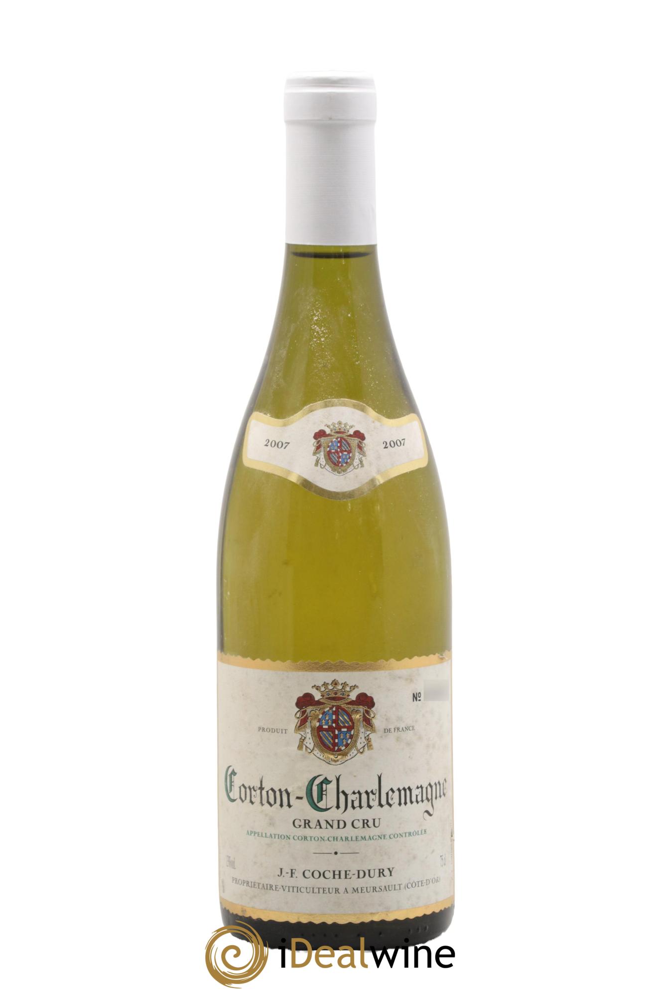 Corton-Charlemagne Grand Cru Coche Dury (Domaine) 2007 - Posten von 1 Flasche - 0