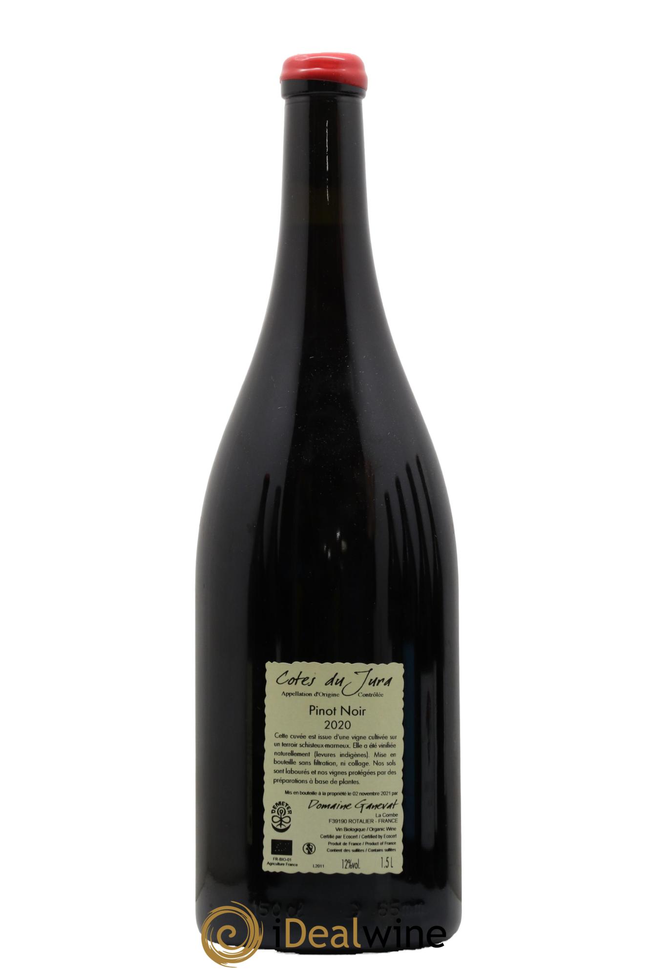 Côtes du Jura Pinot Noir En Billat Jean-François Ganevat (Domaine) 2020 - Lot de 1 magnum - 1