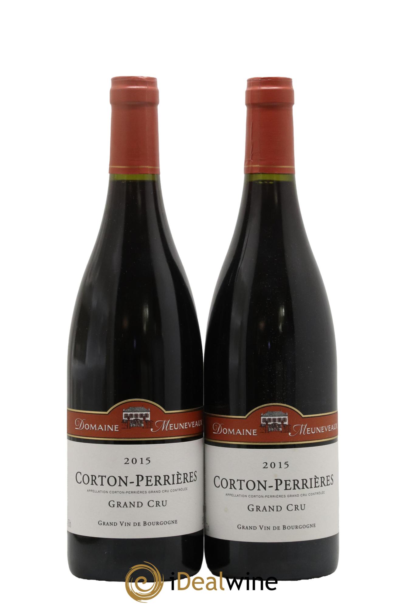 Corton-Perrières Grand Cru Domaine Meuneveaux Perrières Domaine Meuneveaux 2015 - Lot de 2 bouteilles - 0
