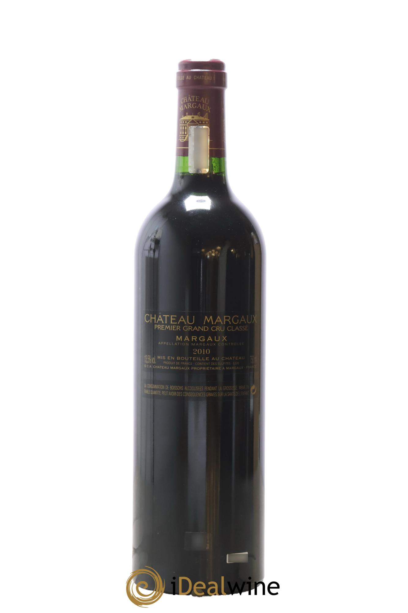 Château Margaux 1er Grand Cru Classé 2010 - Lot of 1 bottle - 1