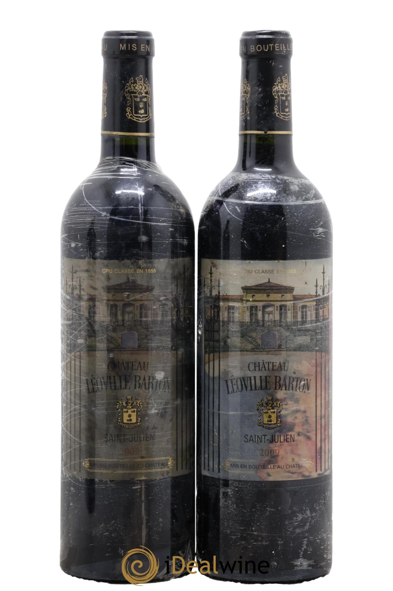 Château Léoville Barton 2ème Grand Cru Classé 2009 - Posten von 2 Flaschen - 0