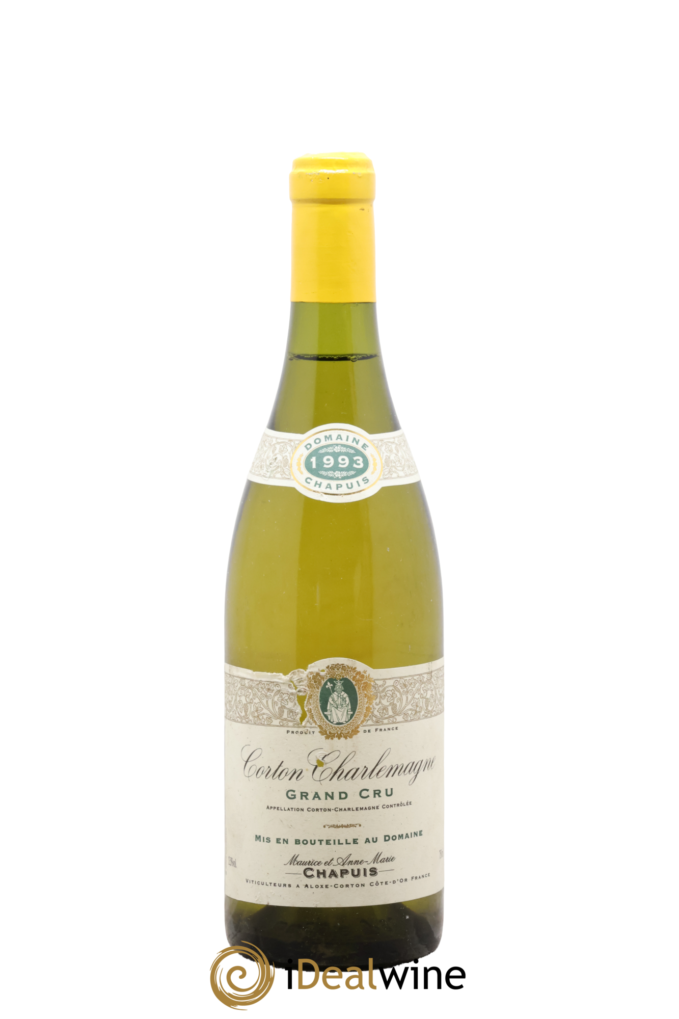 Corton-Charlemagne Grand Cru Chapuis & Chapuis 1993 - Lotto di 1 bottiglia - 0
