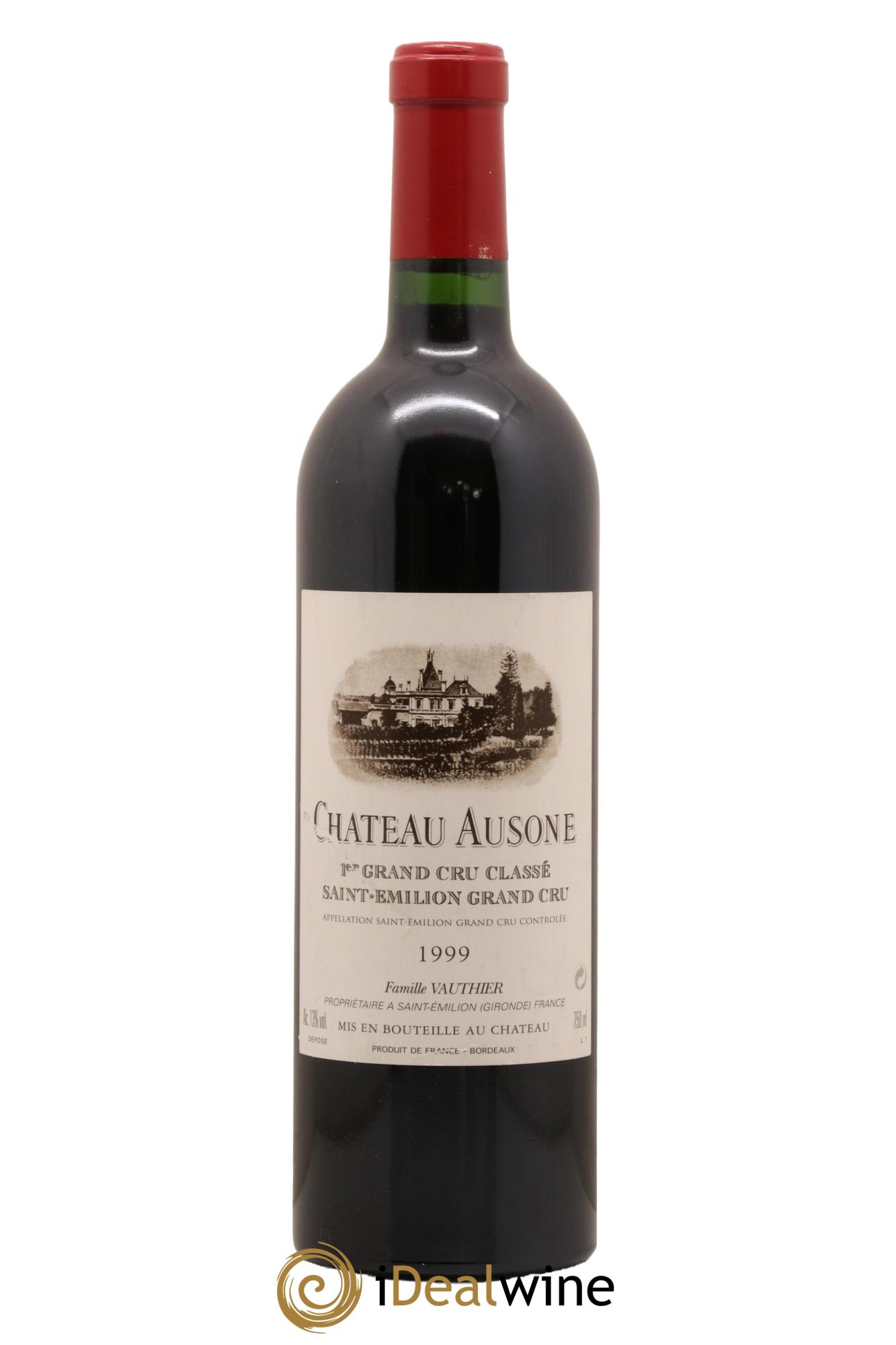 Château Ausone 1er Grand Cru Classé A 1999 - Lot de 1 bouteille - 0