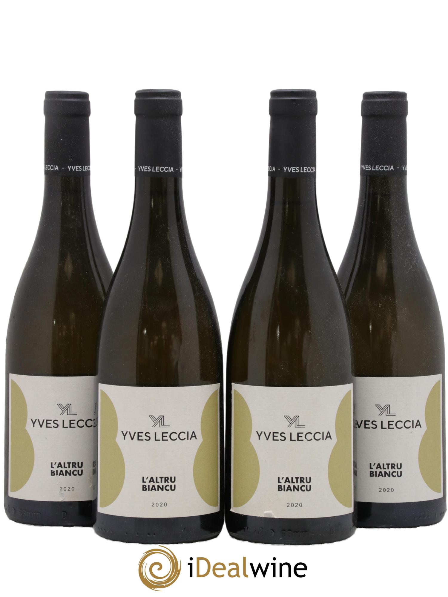 IGP Ile de Beauté L'Altru Biancu Yves Leccia 2020 - Lot de 4 bouteilles - 0
