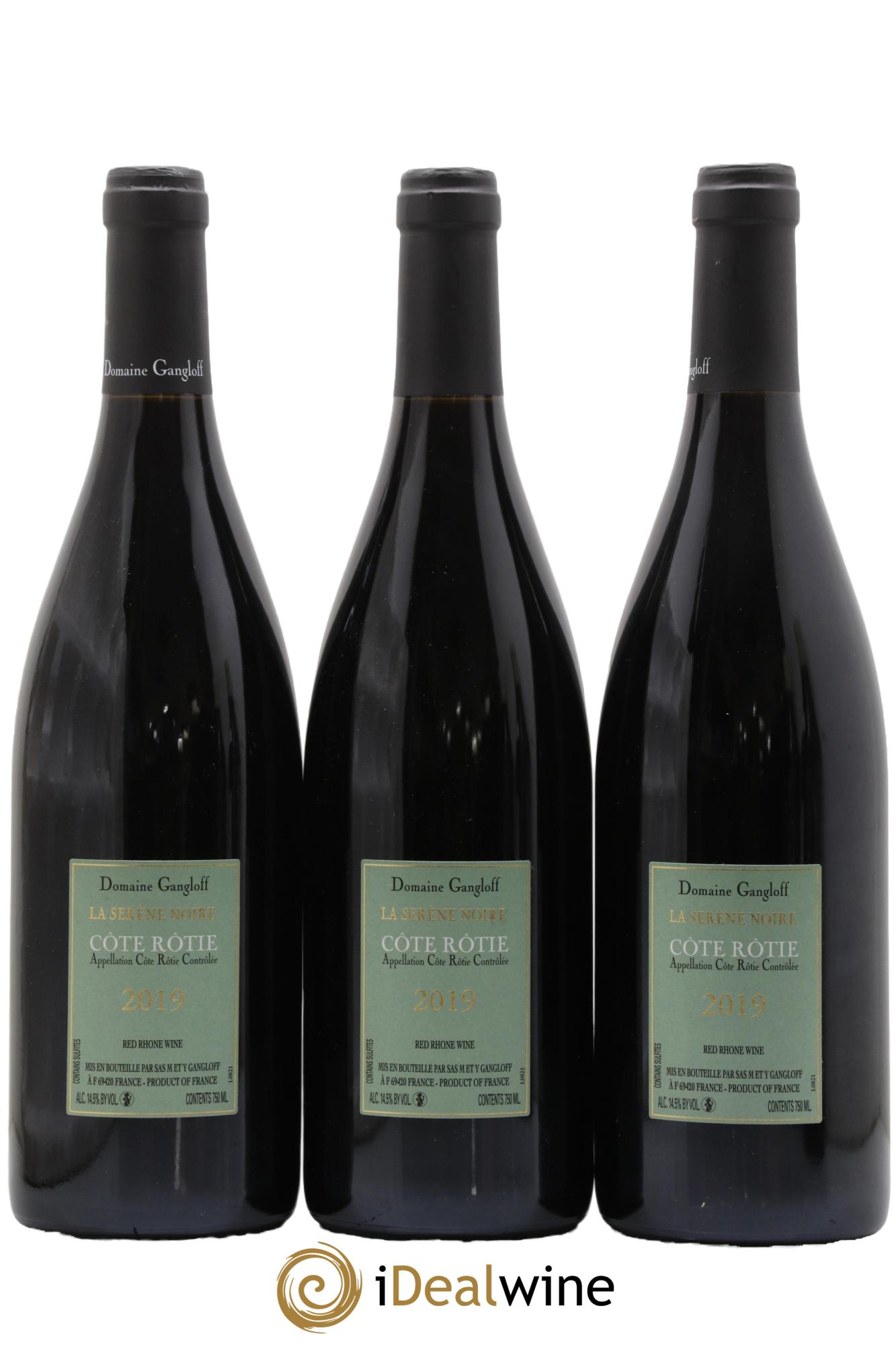 Côte-Rôtie La Sereine Noire Gangloff (Domaine) 2019 - Lot de 3 bouteilles - 1
