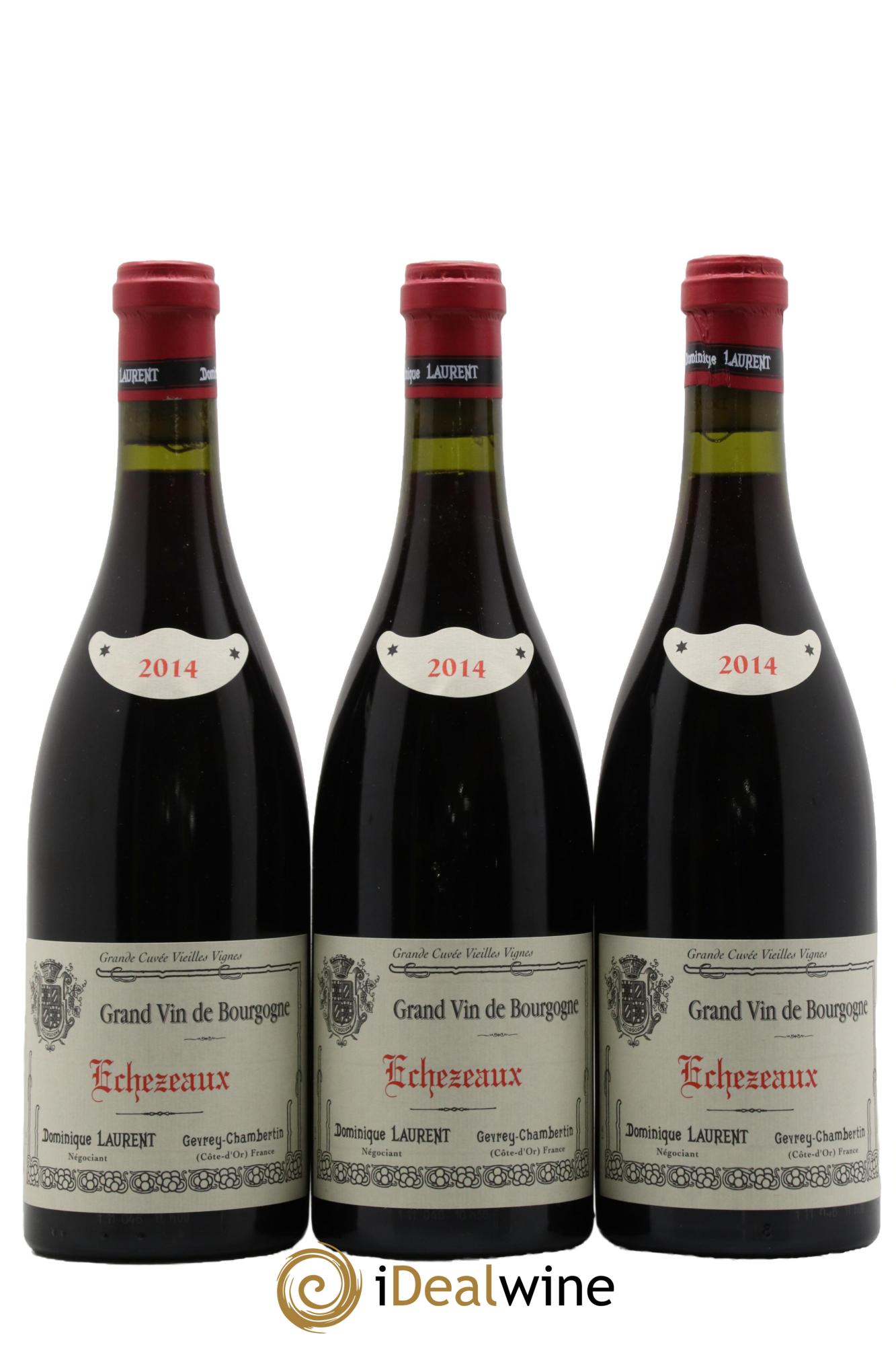 Echezeaux Grand Cru Vieilles Vignes Dominique Laurent 2014 - Lot de 3 bouteilles - 0