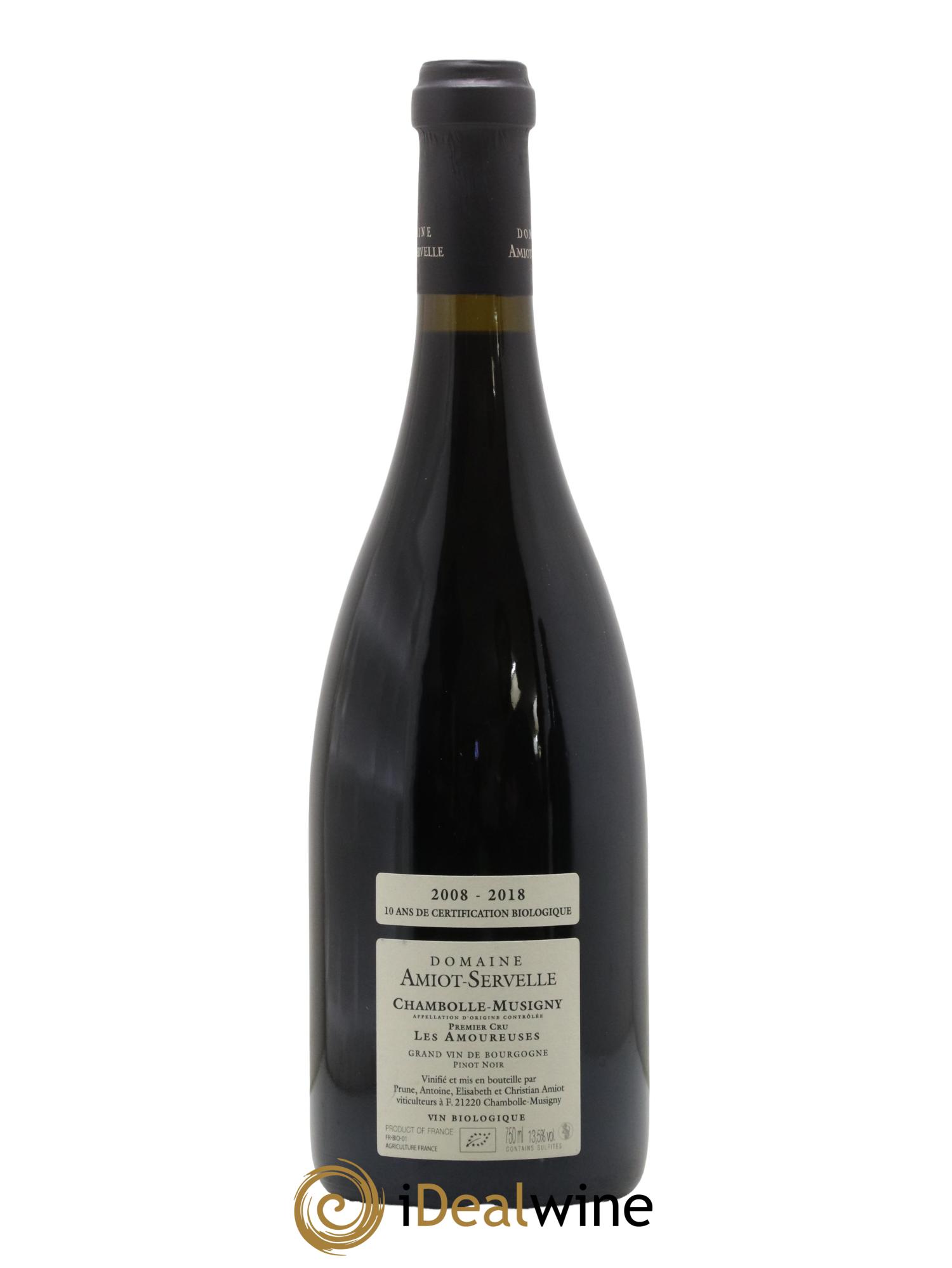 Chambolle-Musigny 1er Cru Les Amoureuses Amiot-Servelle 2018 - Lotto di 1 bottiglia - 1