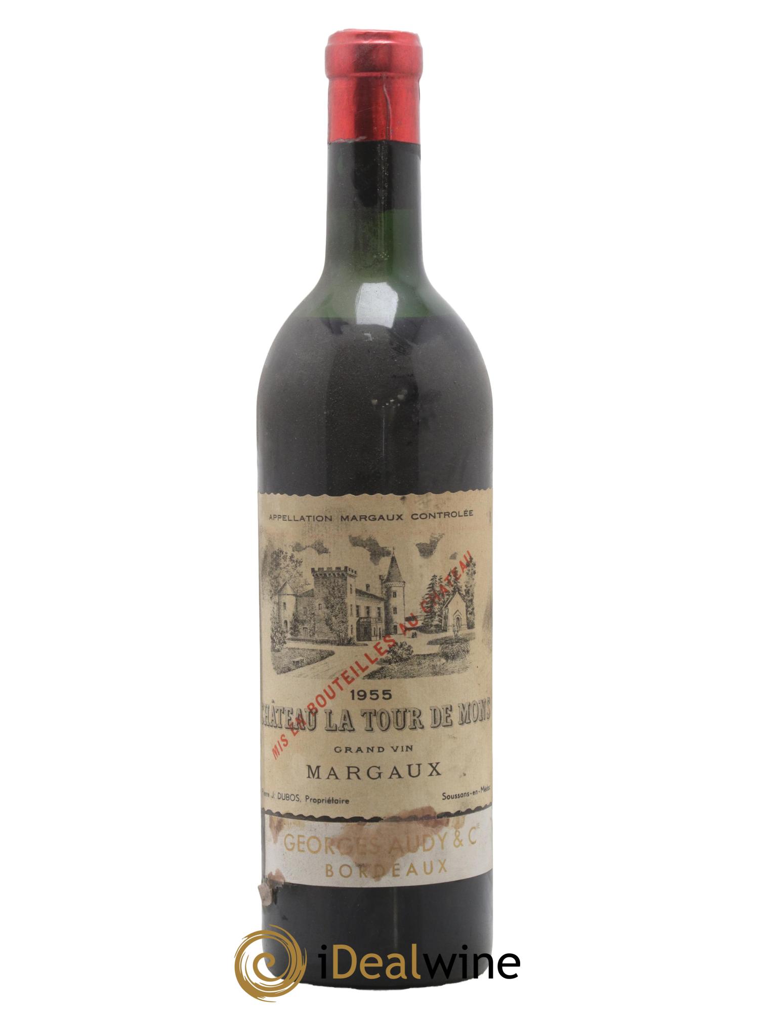 Château la Tour de Mons Cru Bourgeois 1955 - Lot de 1 bouteille - 0