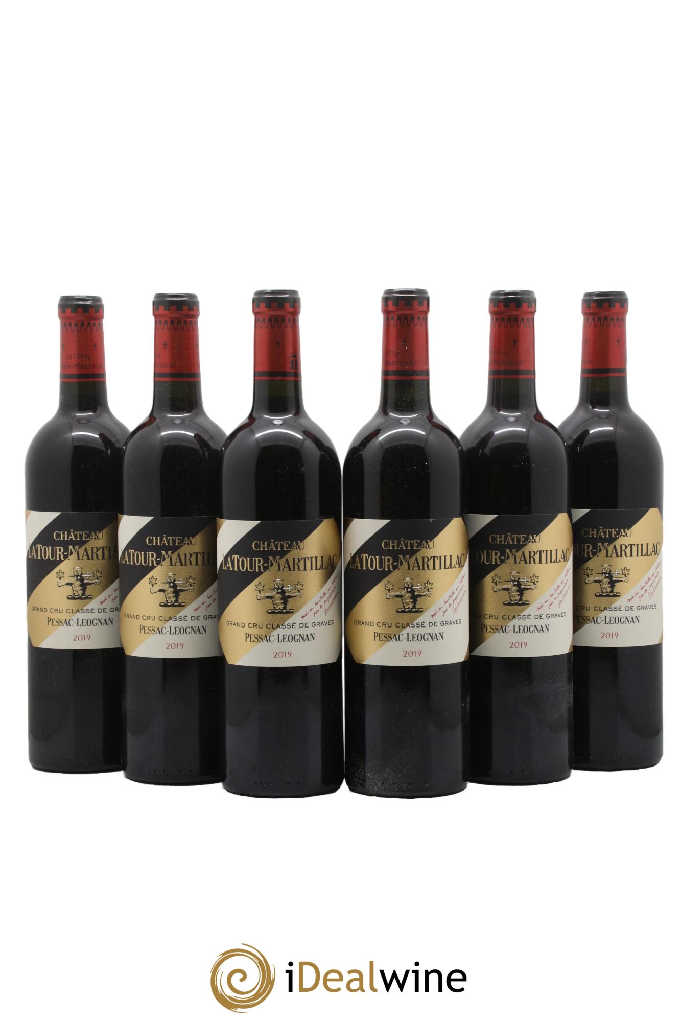 Château Latour-Martillac Cru Classé de Graves 2019 - Lot de 6 bouteilles - 0