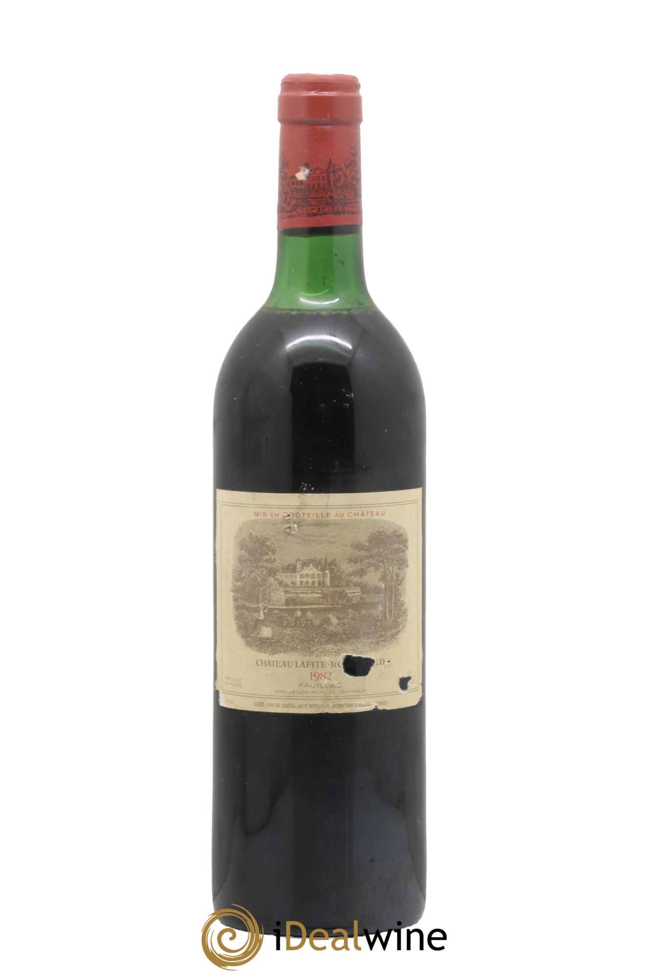 Château Lafite Rothschild 1er Grand Cru Classé 1982 - Lot de 1 bouteille - 0