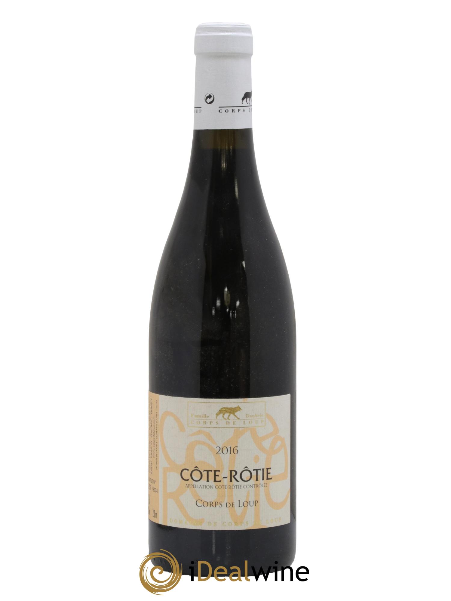 Côte-Rôtie Corps du Loup 2016 - Posten von 1 Flasche - 0