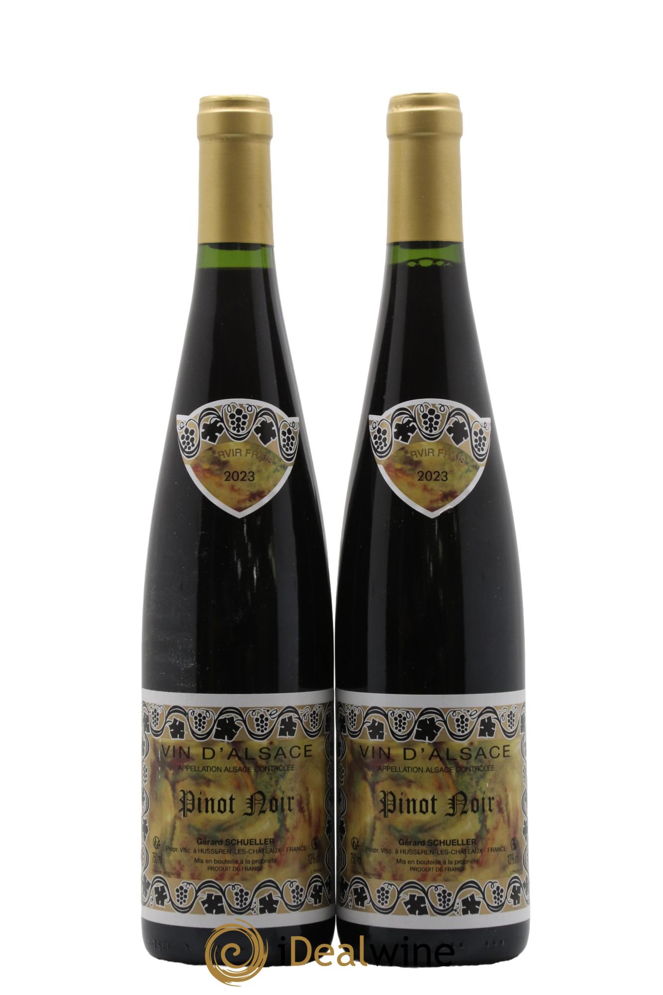 Alsace Pinot Noir Gérard Schueller (Domaine) 2023 - Lotto di 2 bottiglie - 0