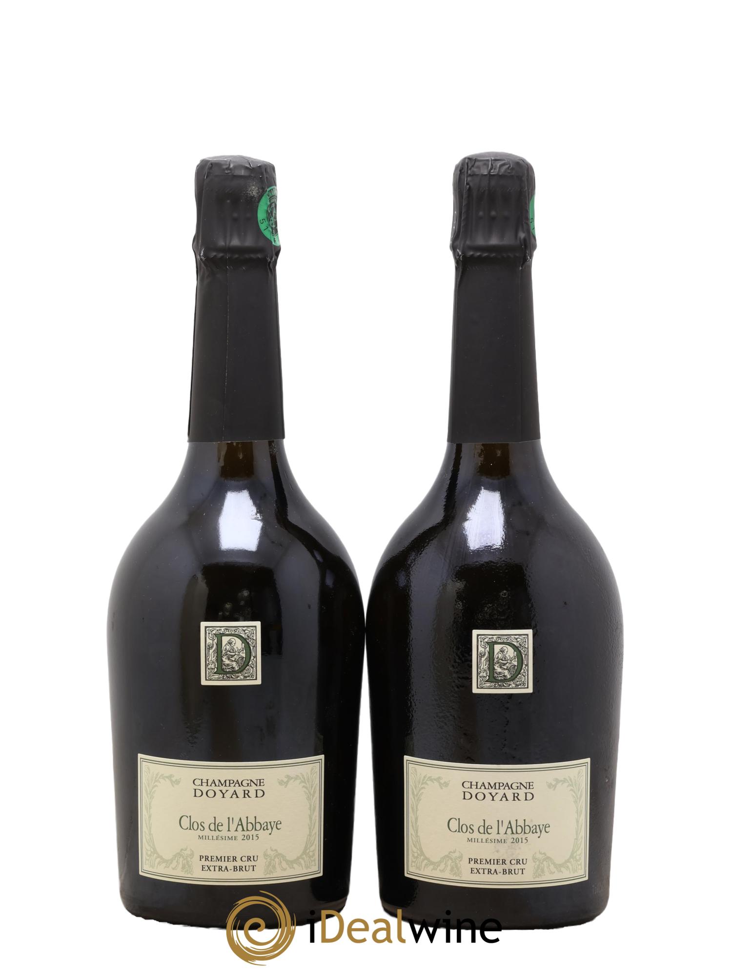 Clos de l'Abbaye Extra-Brut Maison Doyard 2015 - Posten von 2 Flaschen - 0