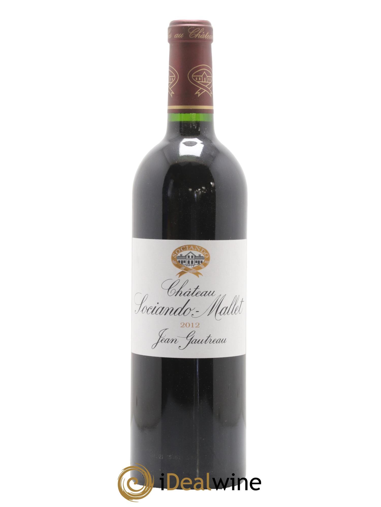 Château Sociando Mallet 2012 - Lot of 1 bottle - 0