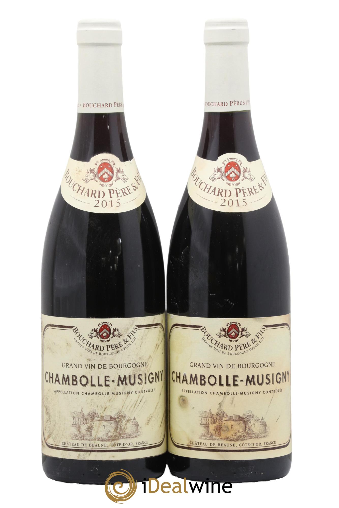 Chambolle-Musigny Bouchard Père & Fils 2015 - Lot of 2 bottles - 0