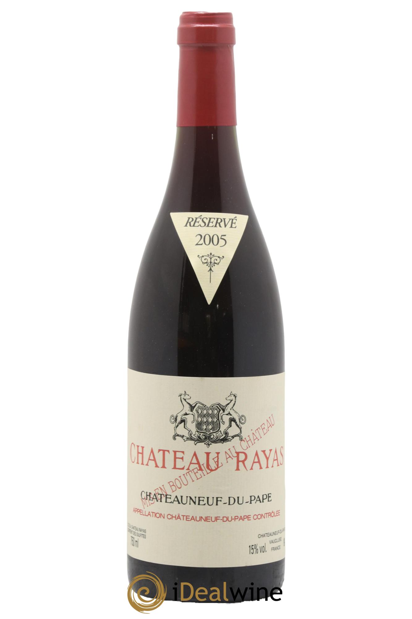 Châteauneuf-du-Pape Château Rayas Emmanuel Reynaud 2005 - Lot de 1 bouteille - 0