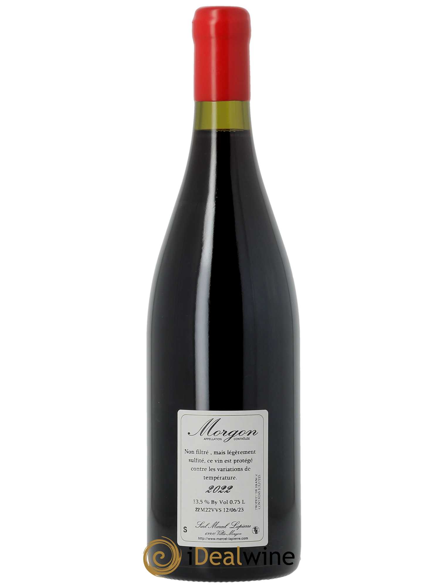 Morgon Marcel Lapierre (Domaine)  2022 - Lot of 1 bottle - 1