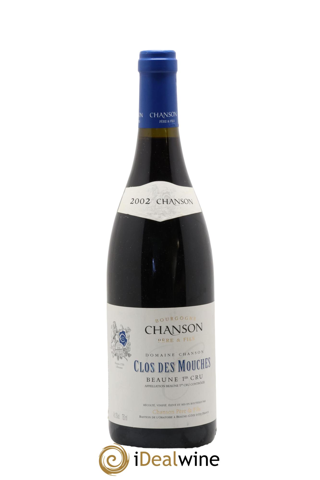 Beaune 1er Cru Clos des Mouches Chanson (Domaine) 2002 - Lot of 1 bottle - 0