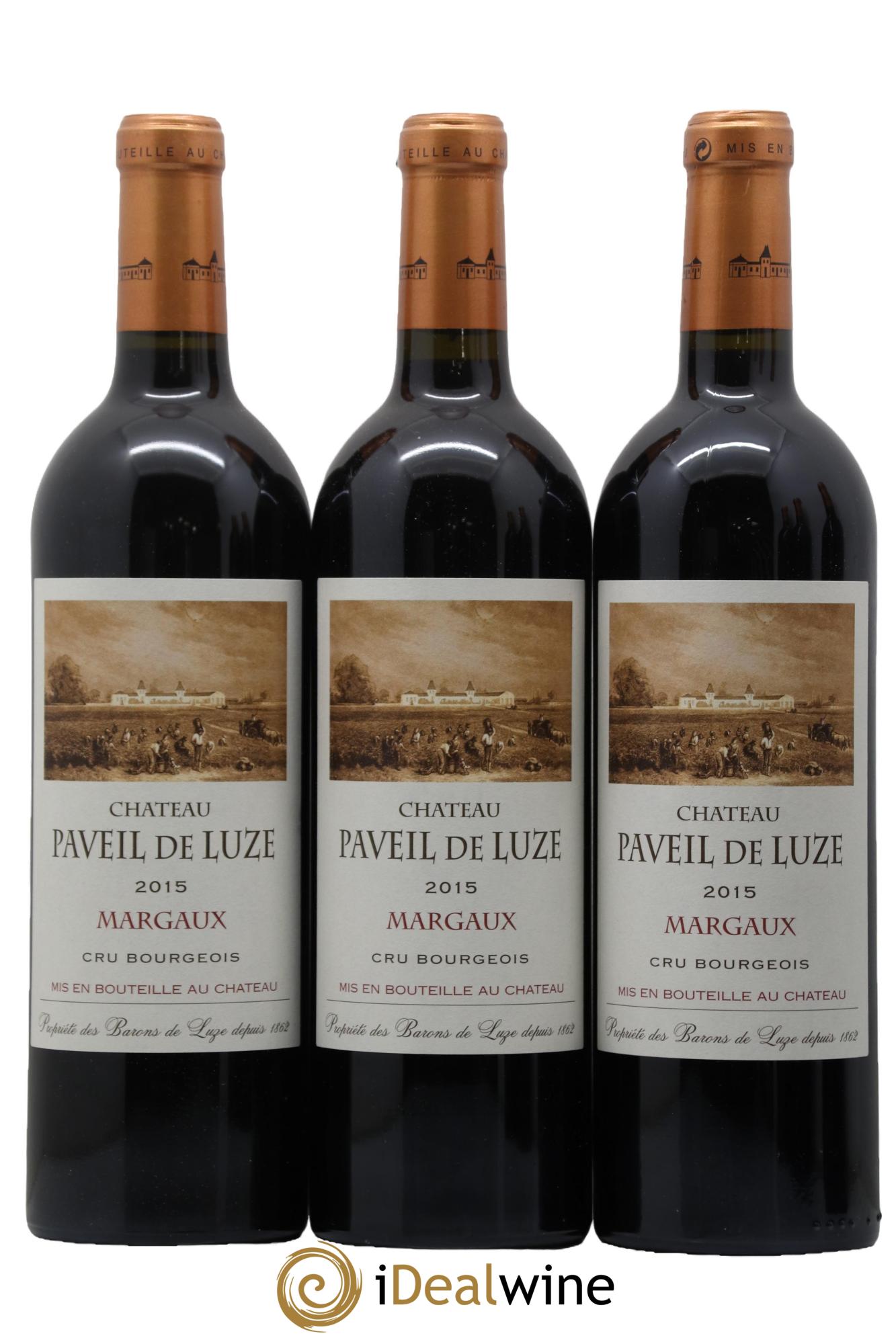 Château Paveil de Luze Cru Bourgeois 2015 - Lot of 6 bottles - 2