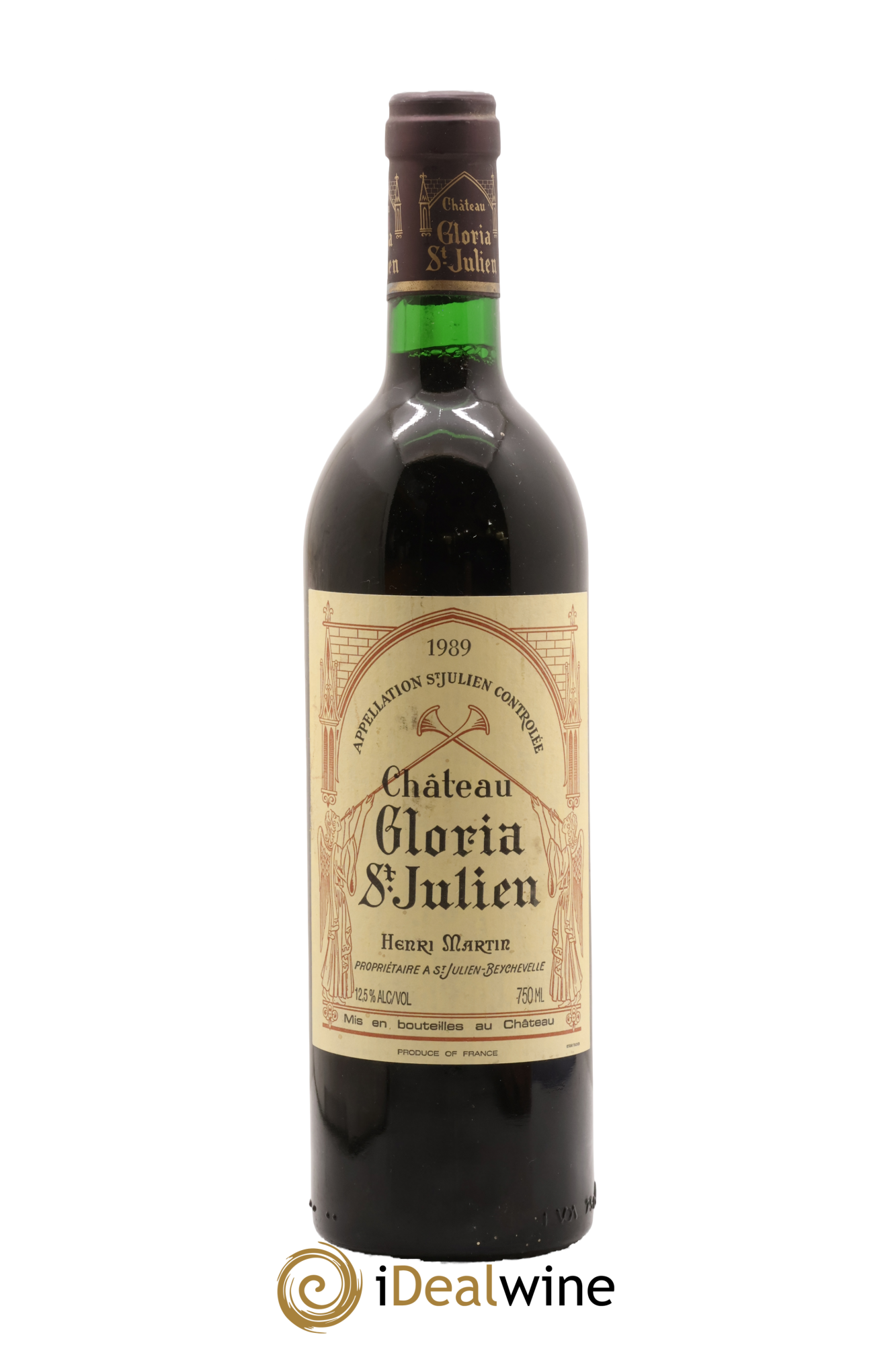 Château Gloria 1989 - Lot de 1 bouteille - 0